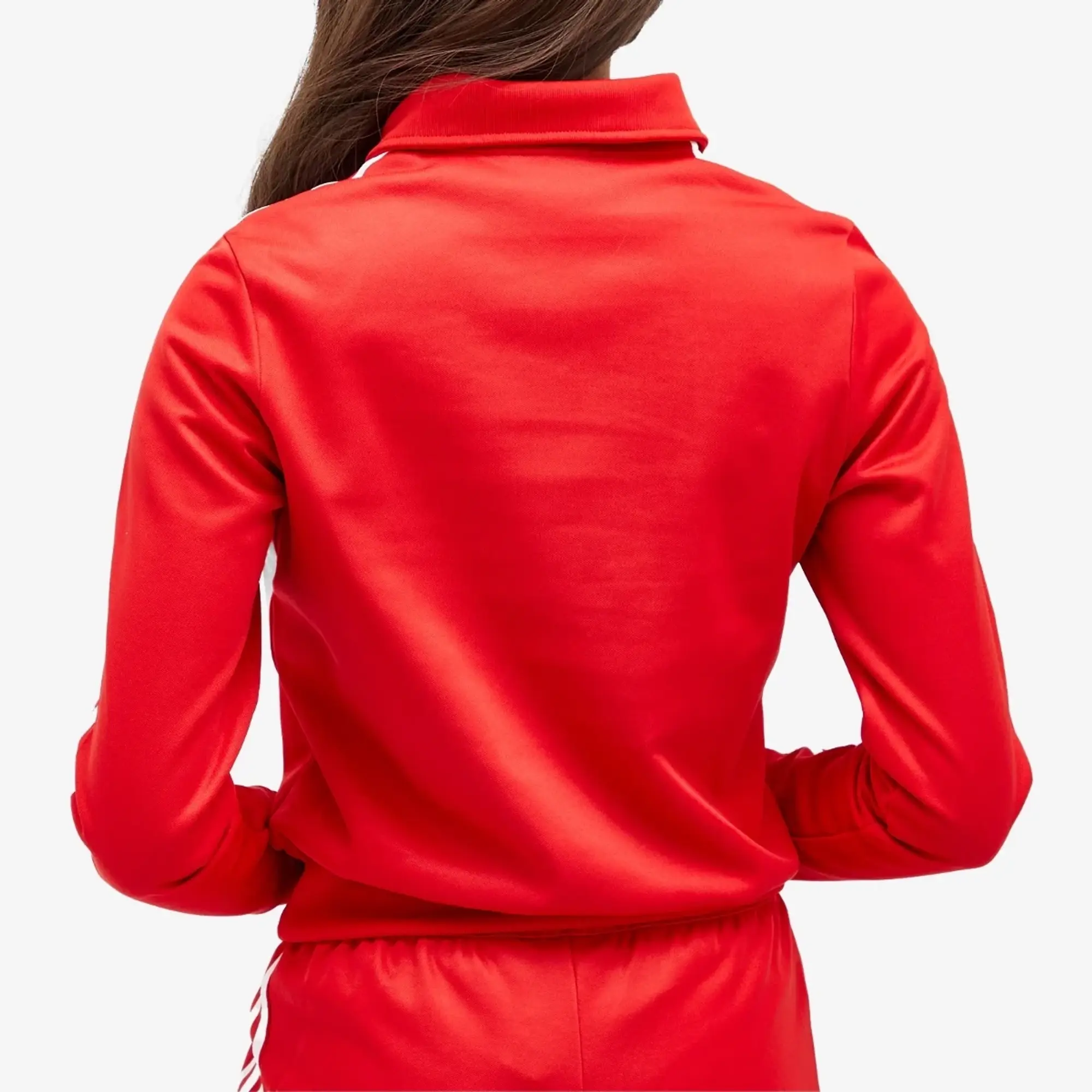 Adidas Women's x Sporty & Rich Track Top Collegiate Red