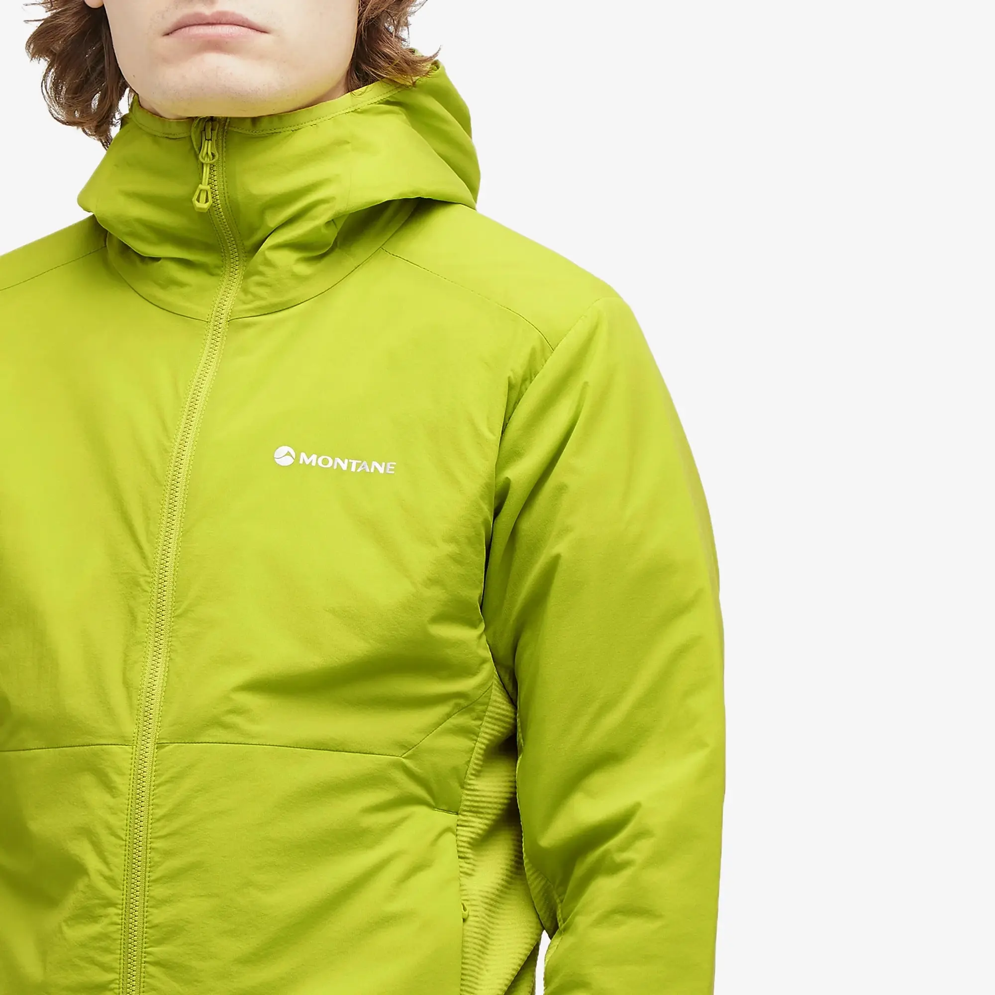 Montane Men's Fireball Lite Hooded Jacket Citrus Spring