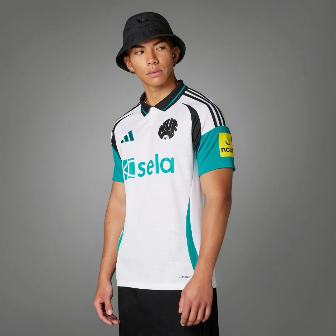 Newcastle United adidas シャツ　復刻ユニ　新品タグ付き adidas Newcastle United Mens SS Third Shirt 2024/25 | IW0390
