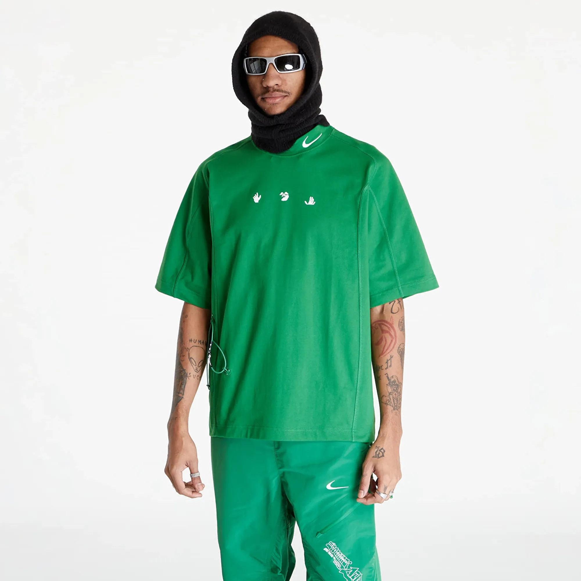 T-Shirt Nike X Off-White™ Short-Sleeve Top Unisex Kelly Green Xs 