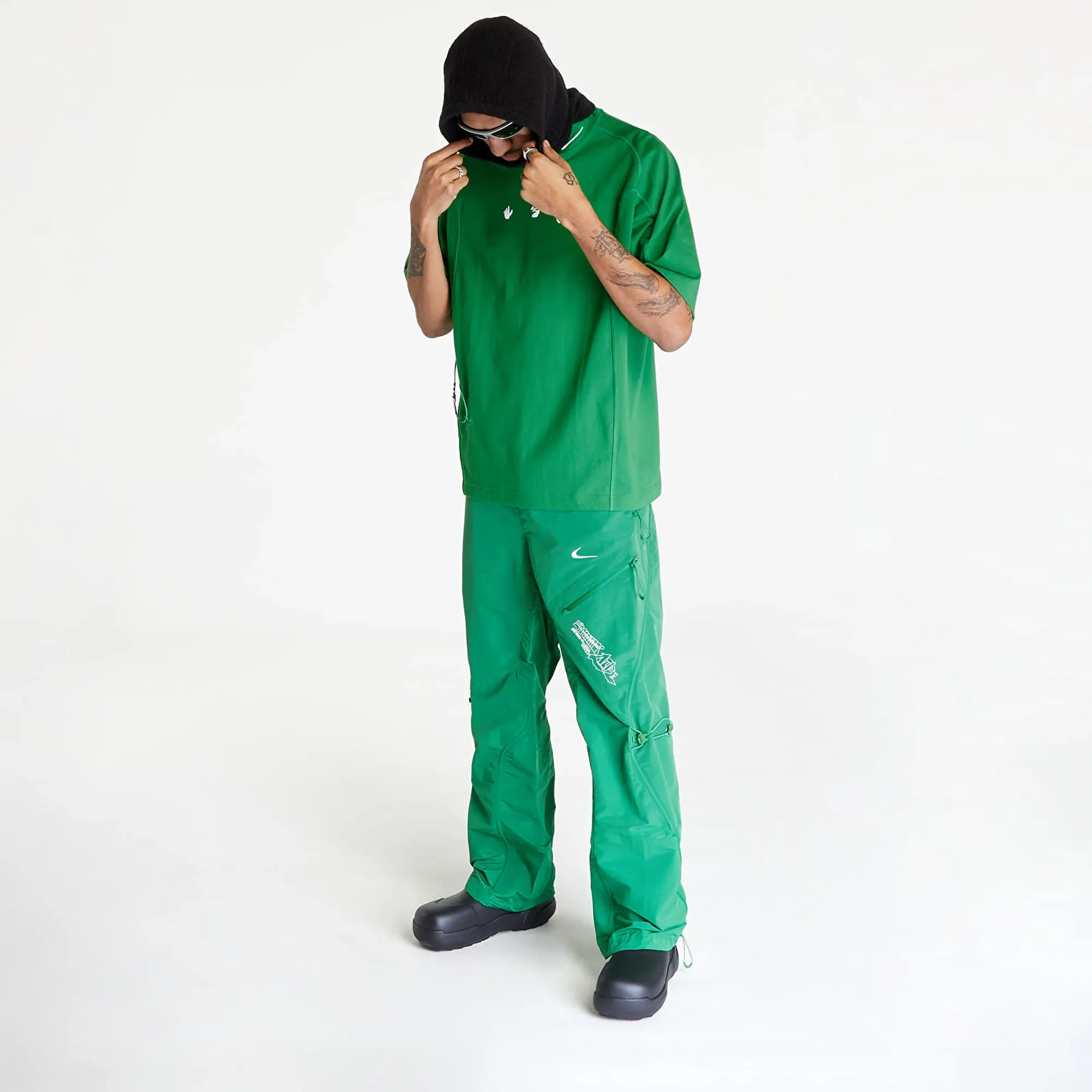 T-Shirt Nike X Off-White™ Short-Sleeve Top Unisex Kelly Green Xs 