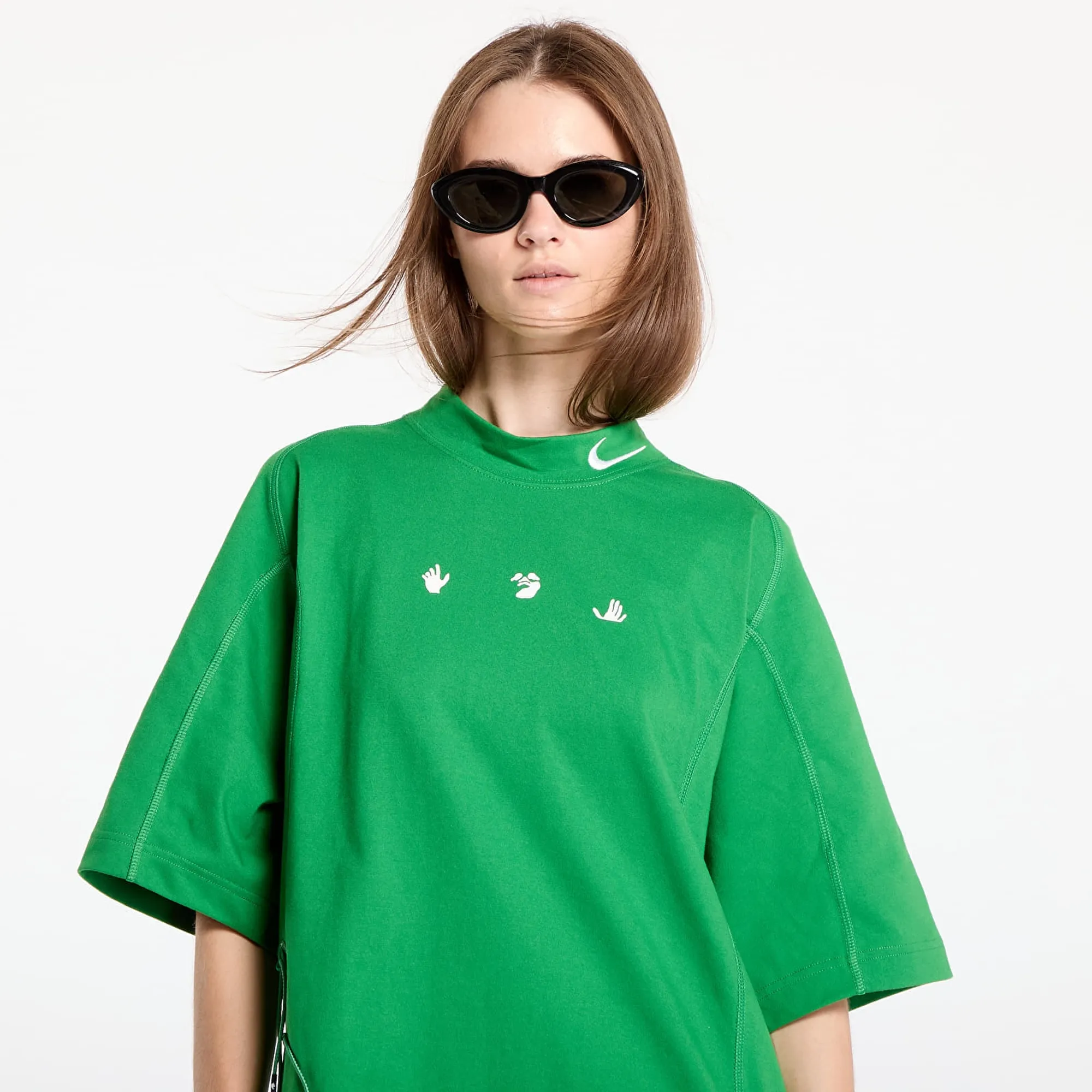 T-Shirt Nike X Off-White™ Short-Sleeve Top Unisex Kelly Green Xs