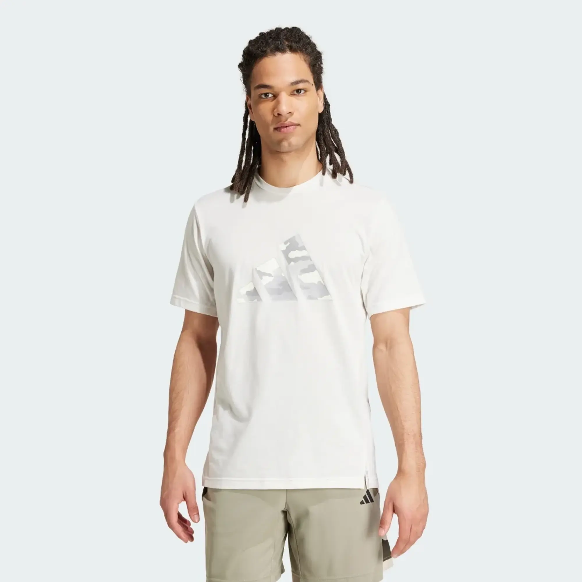 adidas Train Essentials Camo Graphic Logo T-Shirt