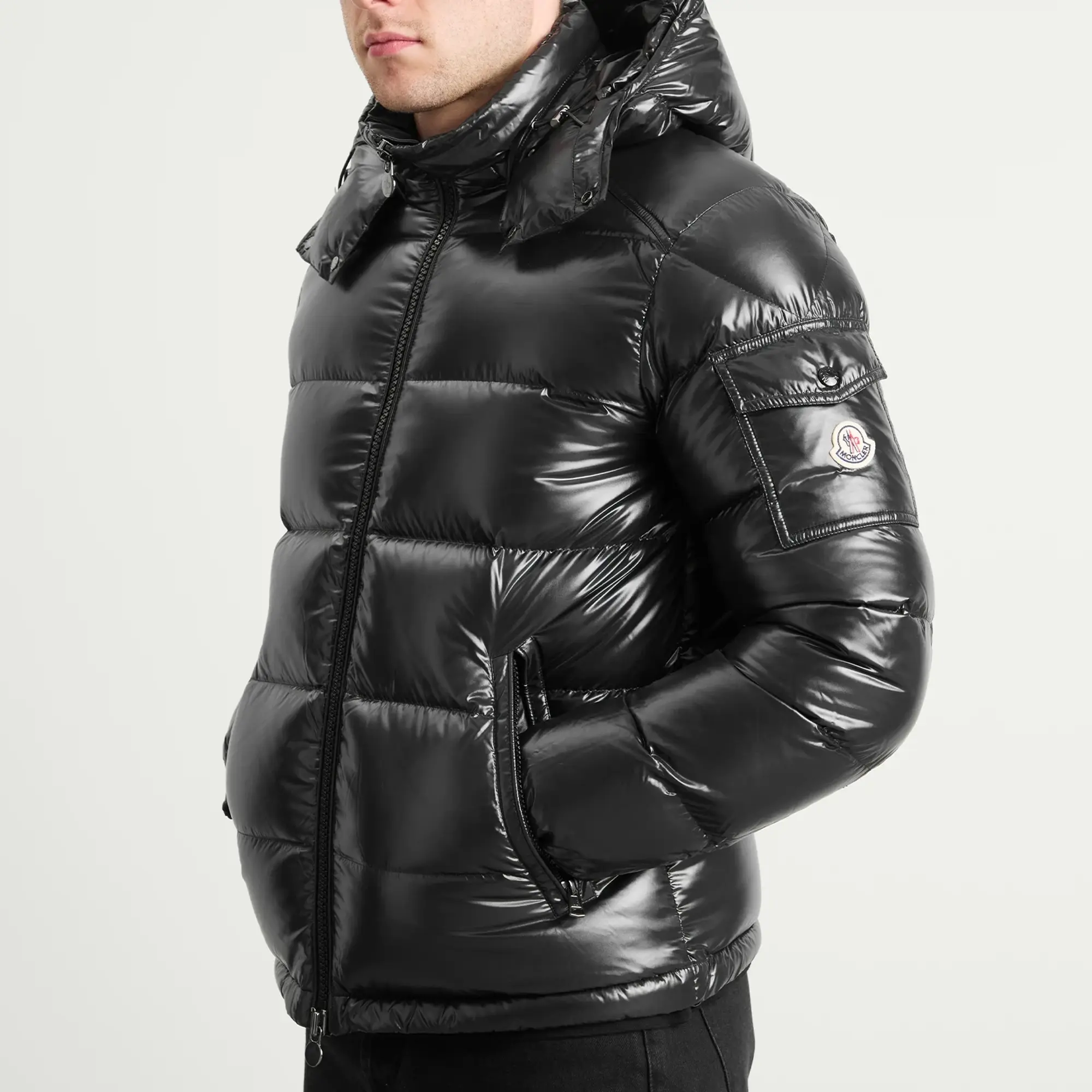 Moncler Men's Maya Down Jacket Black