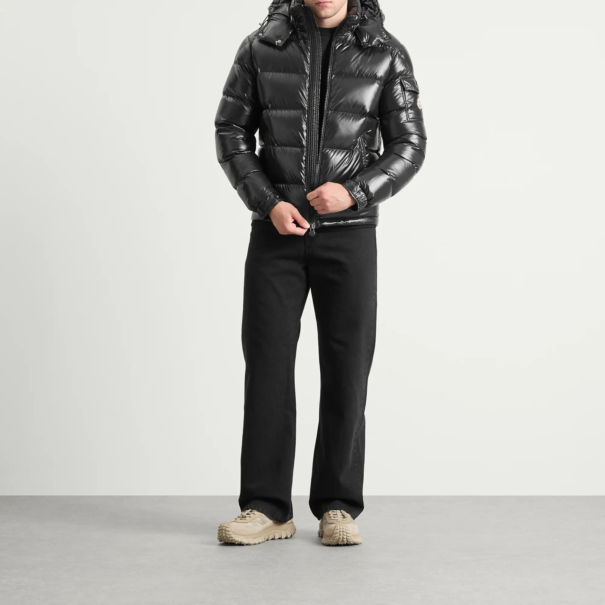 Moncler Men's Maya Down Jacket Black