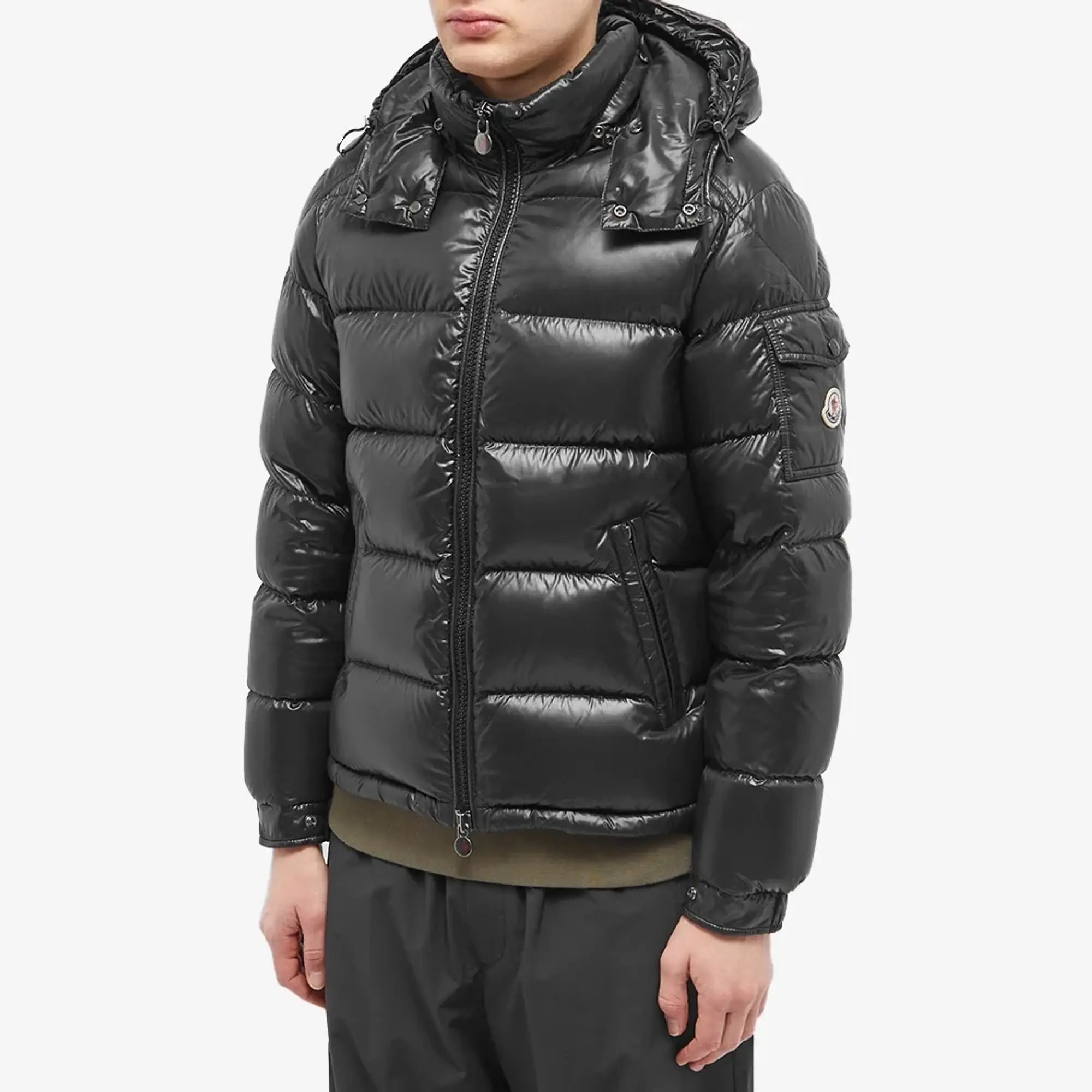 Moncler Men's Maya Down Jacket Black