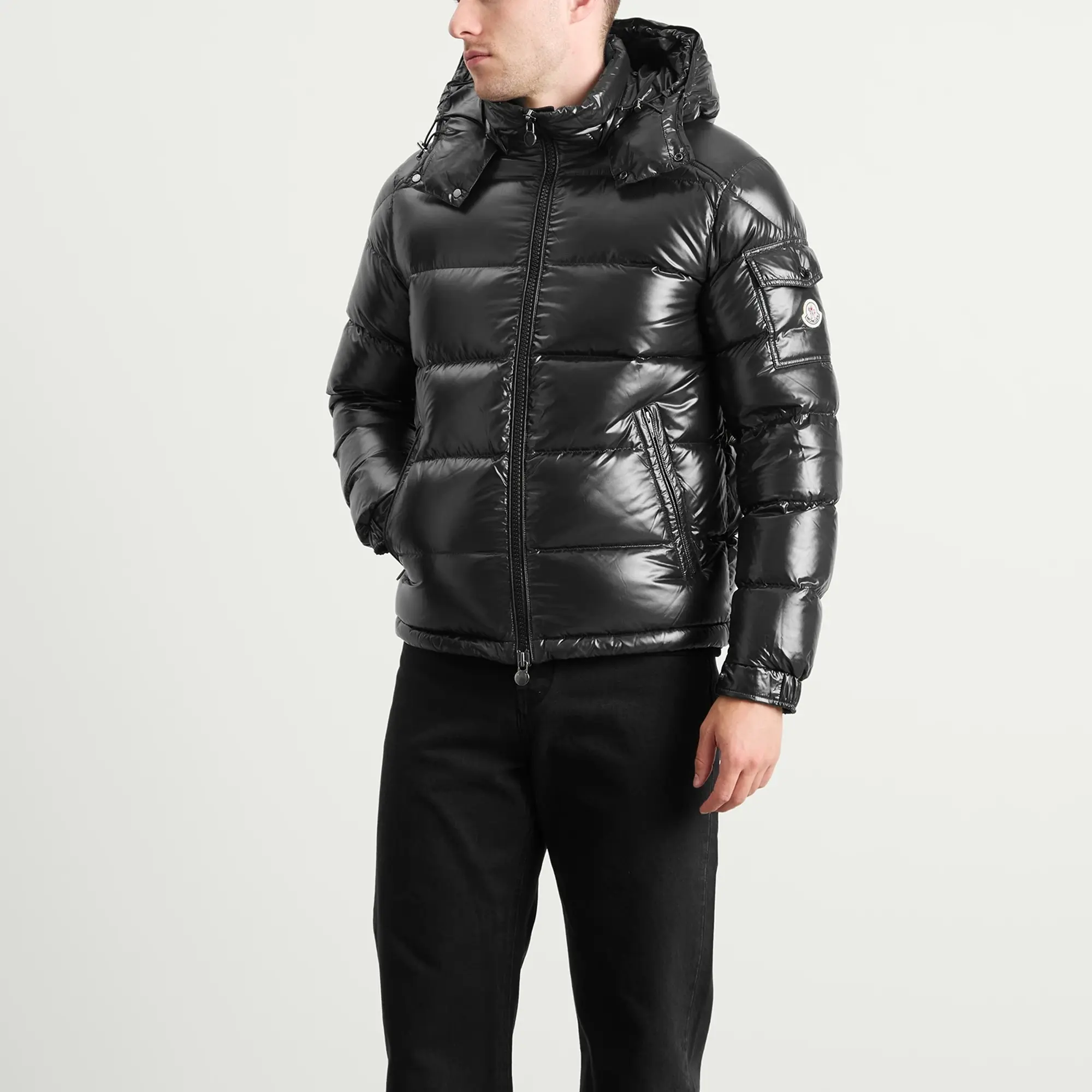 Moncler Men's Maya Down Jacket Black