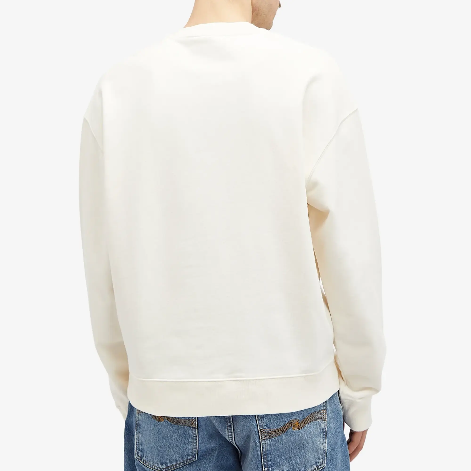 Maison Kitsuné Maison Kitsune Café Kitsuné Fox Relaxed Sweatshirt Tapioca