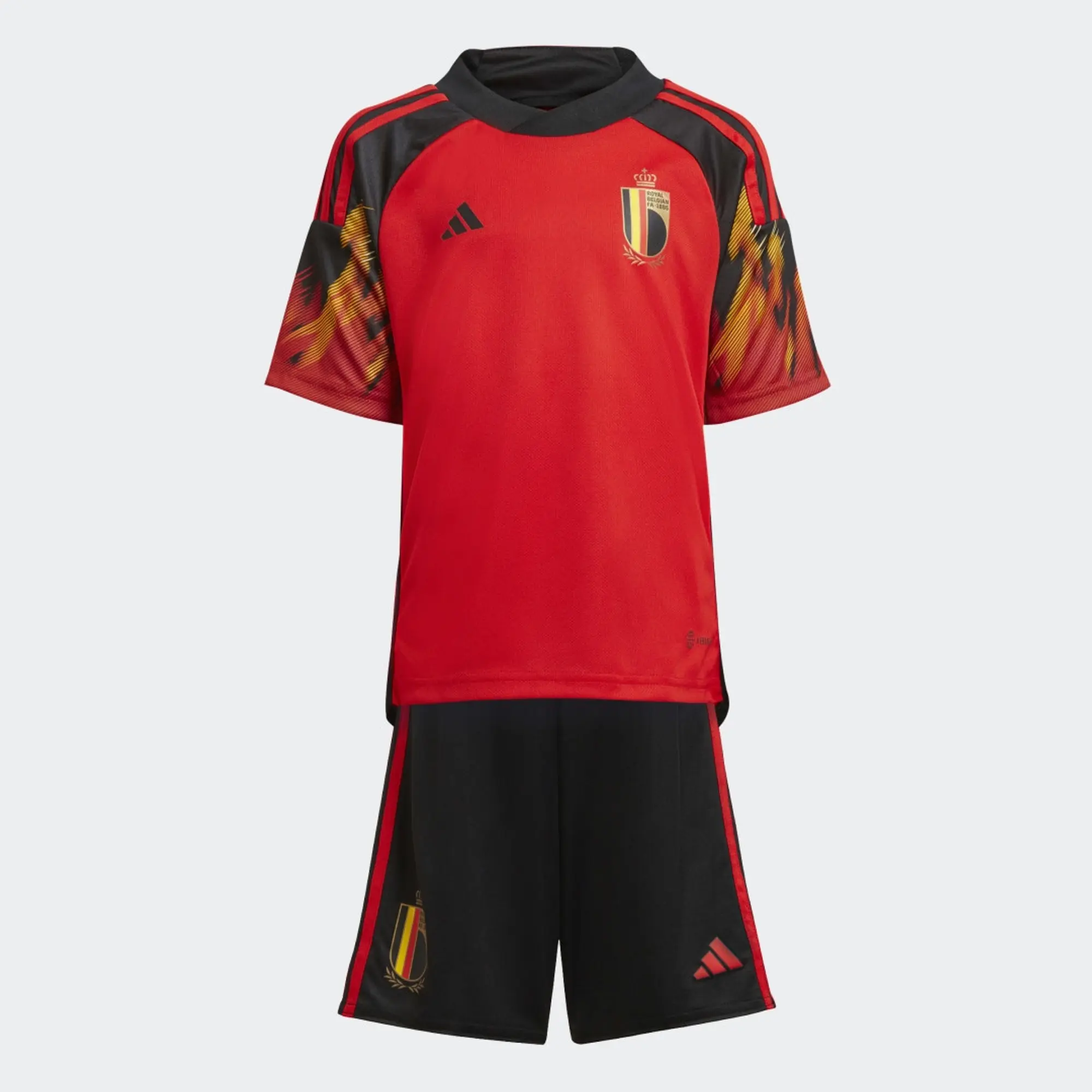 adidas Belgium Kids SS Home Mini Kit 2022