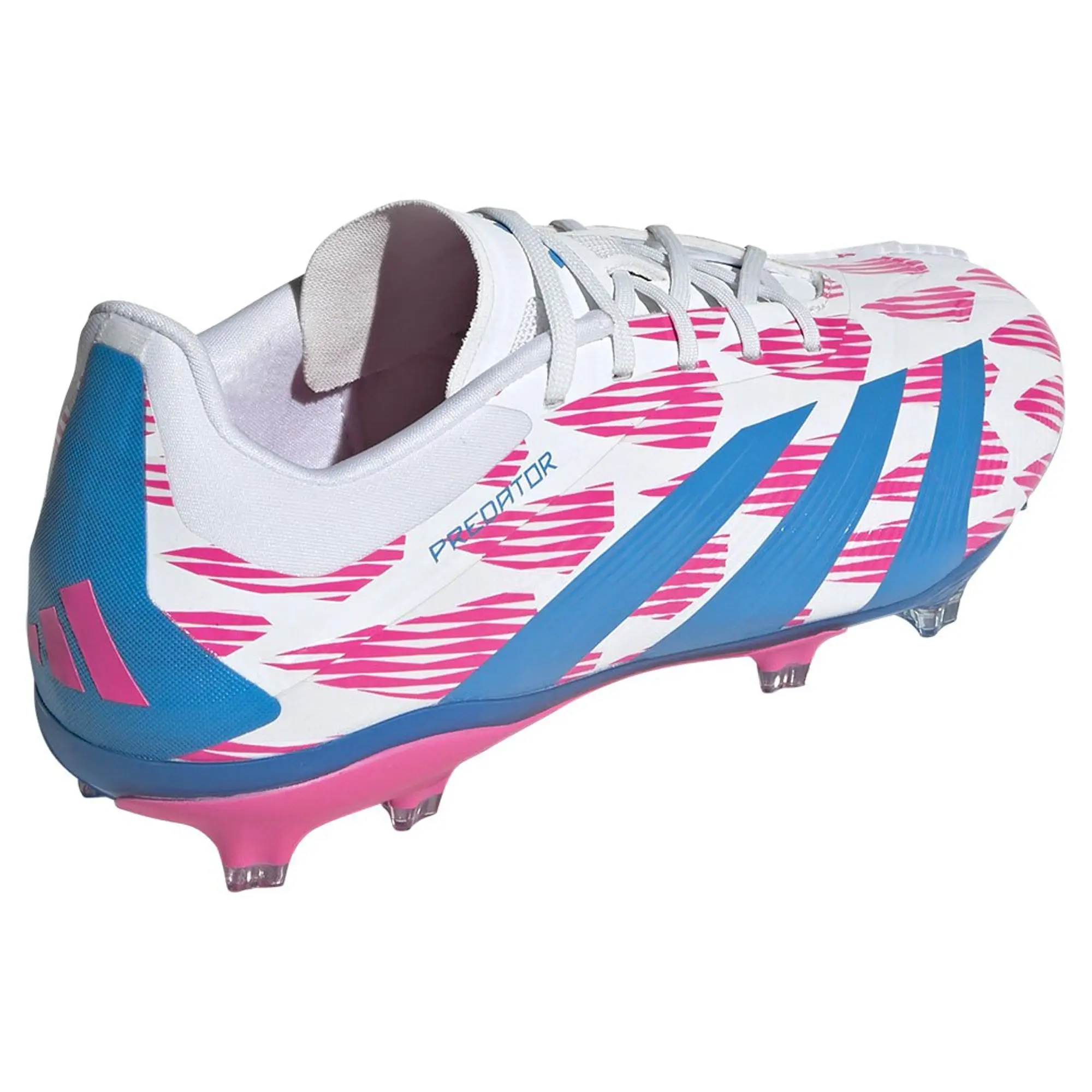 Adidas Predator Elite Fg Reemergence - Footwear White/Solar Blue/Solar Pink Kids - ['White']