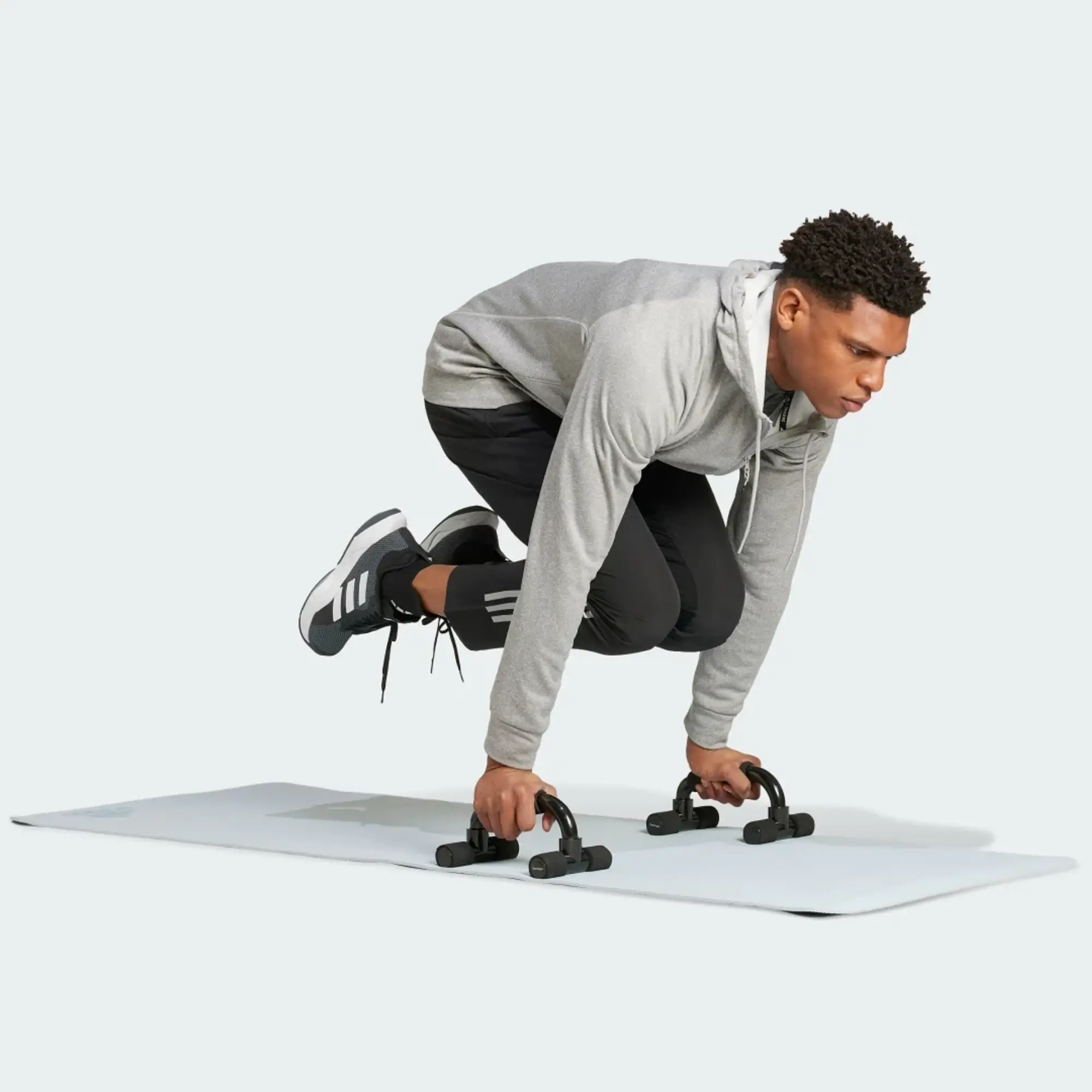 adidas Game and Go Training Big Logo 3-Stripes Full-Zip Hoodie