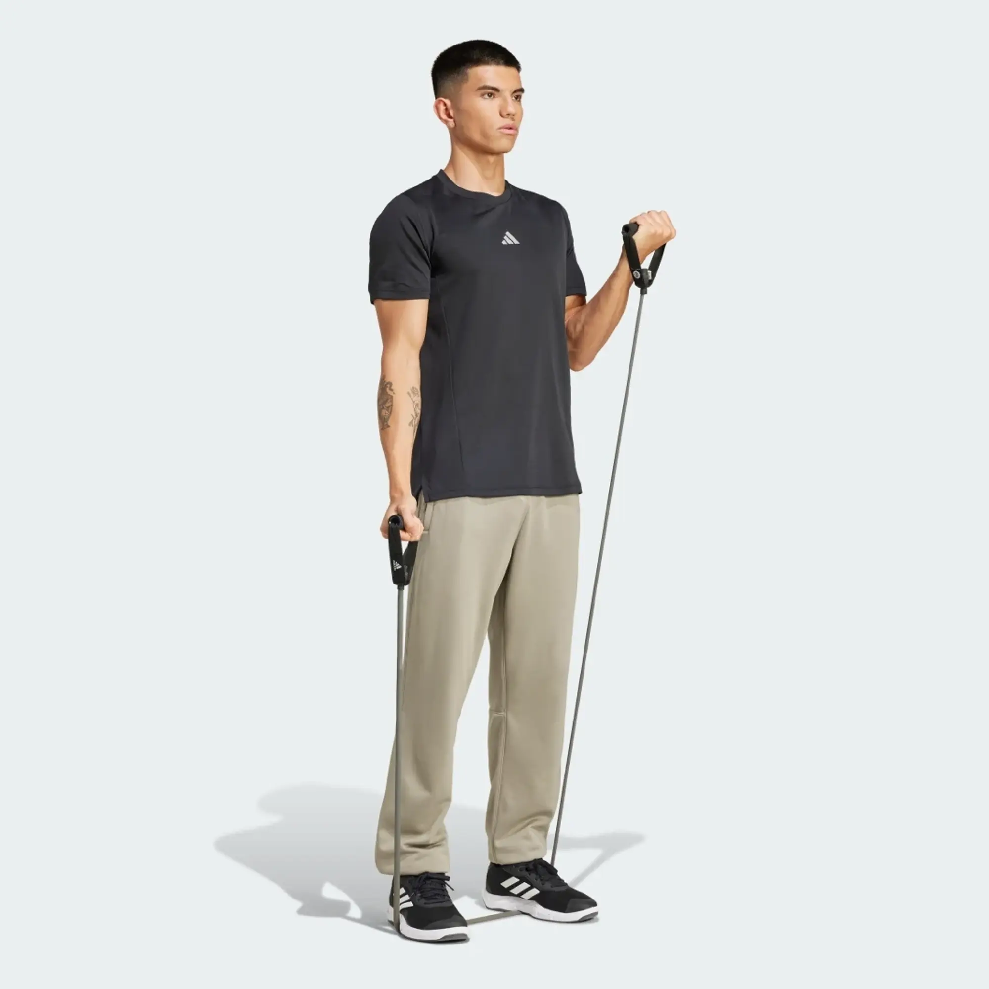 Adidas Game&go 3 Bar Logo Joggers  - Beige