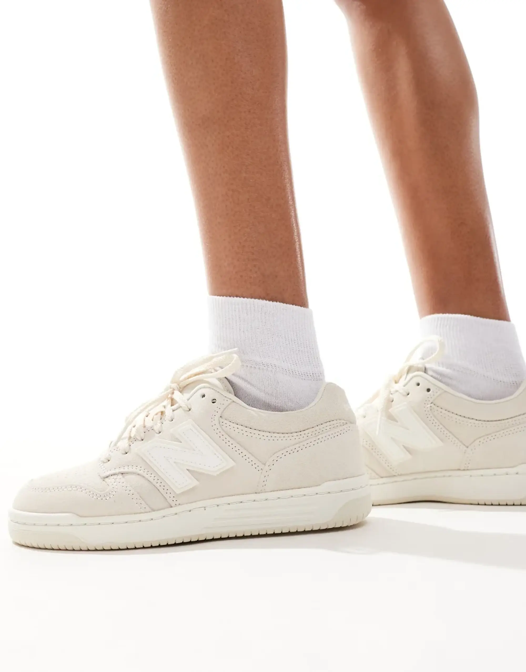 New Balance 480 trainers in stone