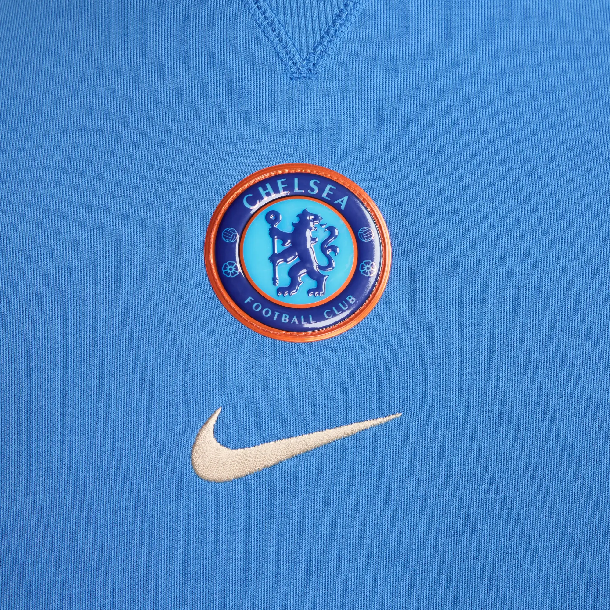 Nike Chelsea Dri-Fit Standard Issue PO Hoodie - Light Photo Blue/Guava Ice - 2024-2025