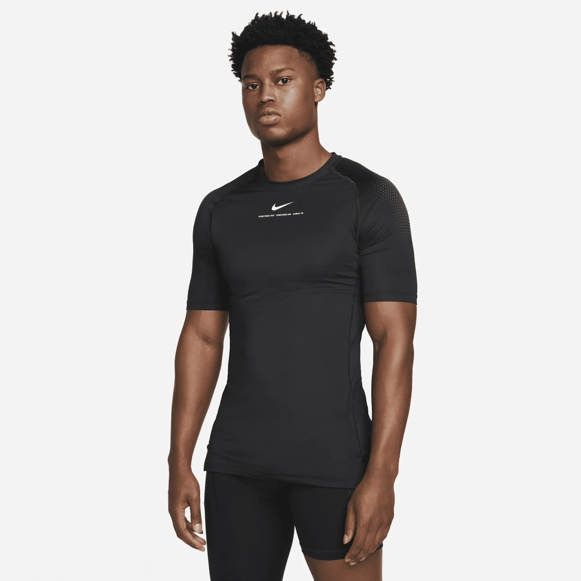 Nike NOCTA Men's Short-Sleeve Base Layer Basketball Top - Black