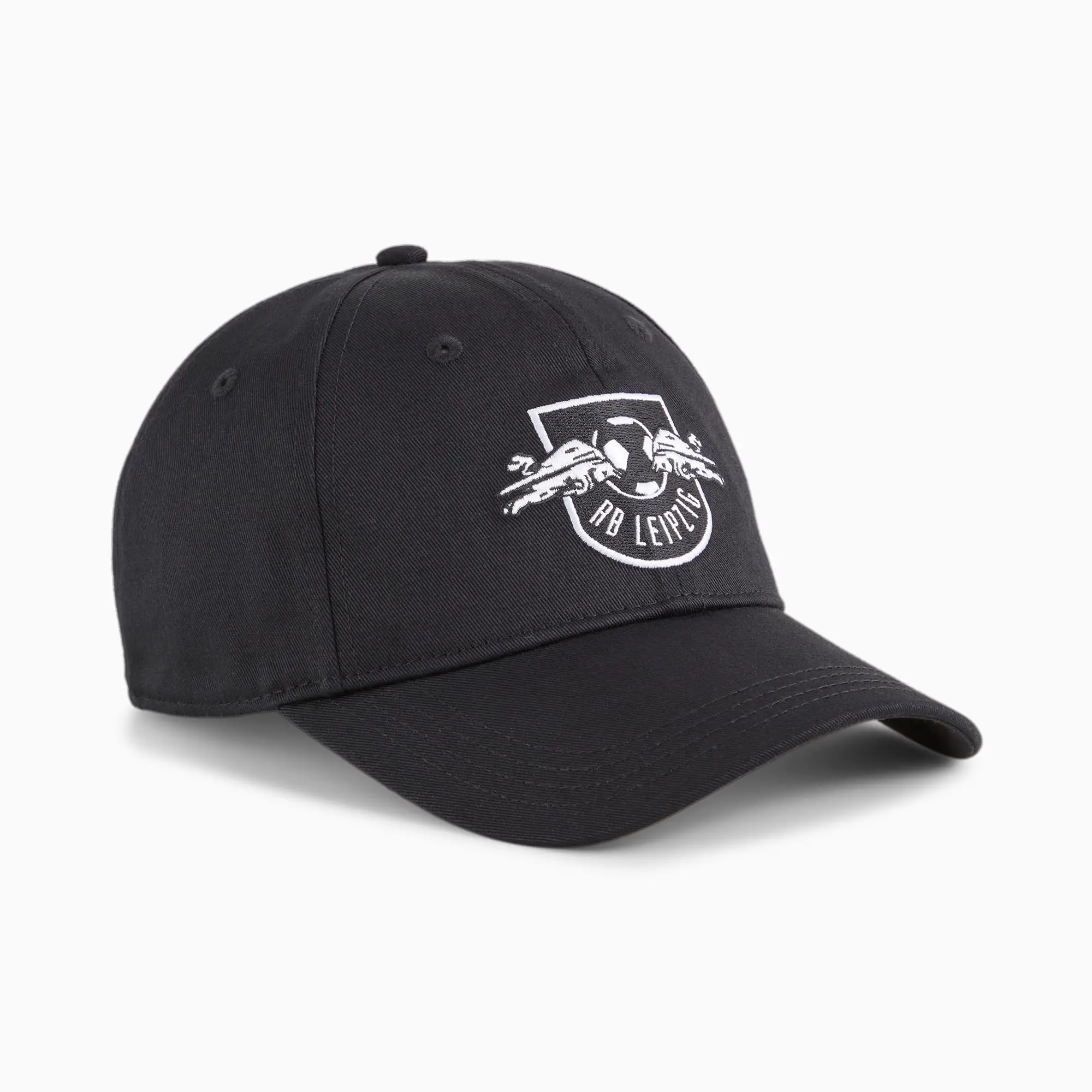 PUMA Rb Leipzig Ftblessentials Cap, Black/White