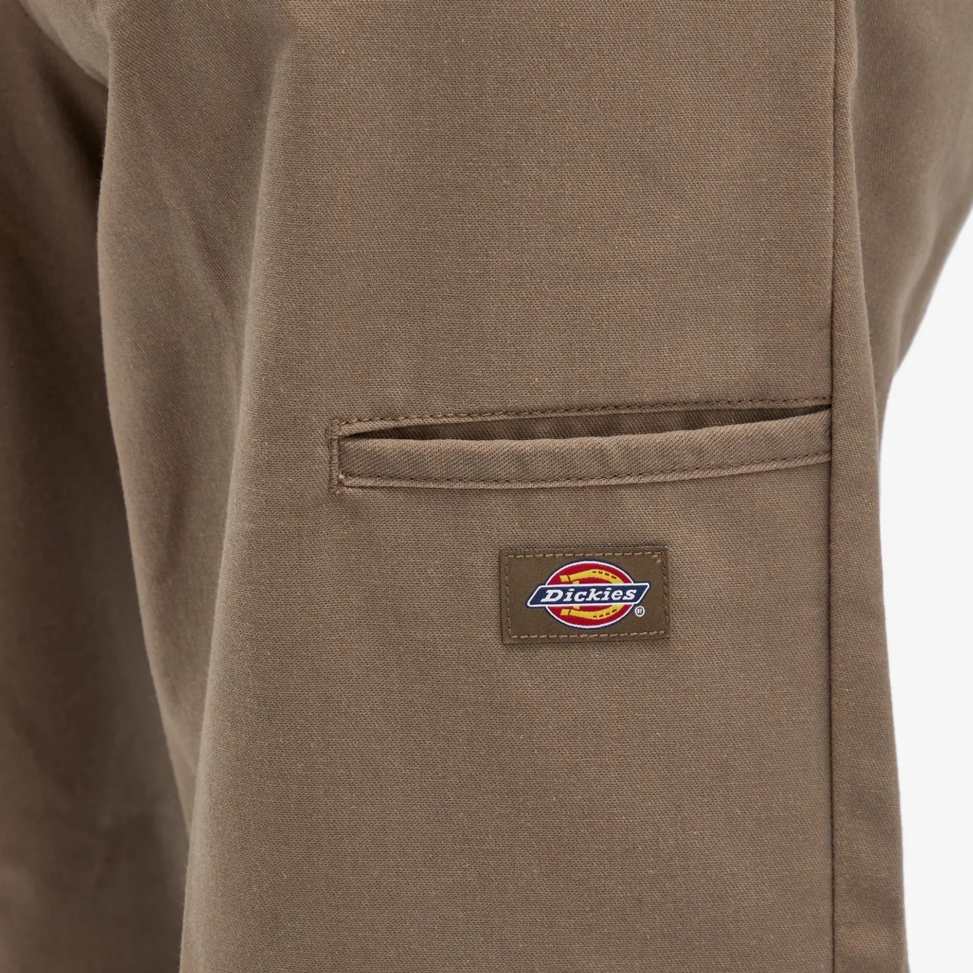 Dickies Women's Pleated Multi Pocket Work Pant Mushroom