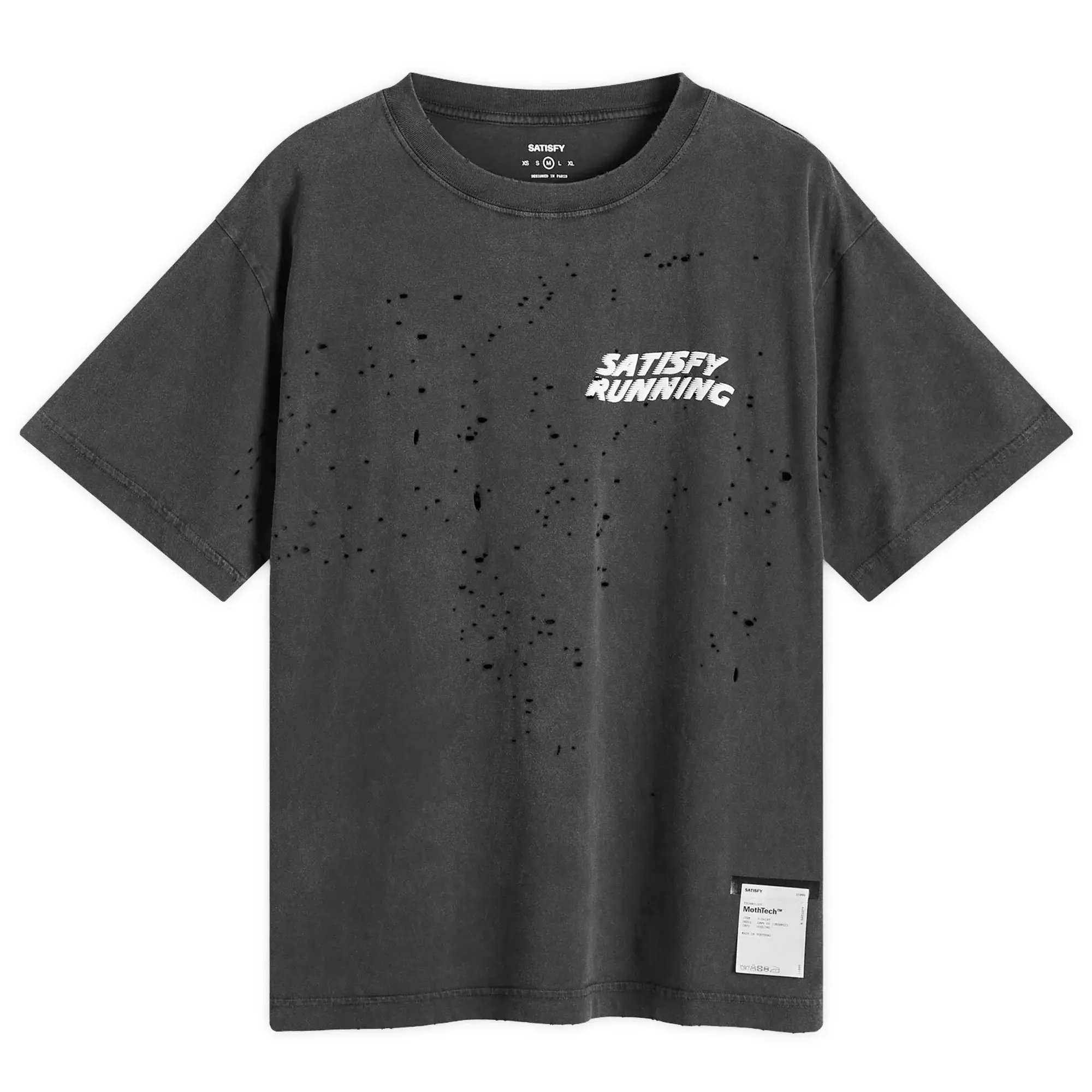 Satisfy Mothtech T-Shirt - Aged Mosstone