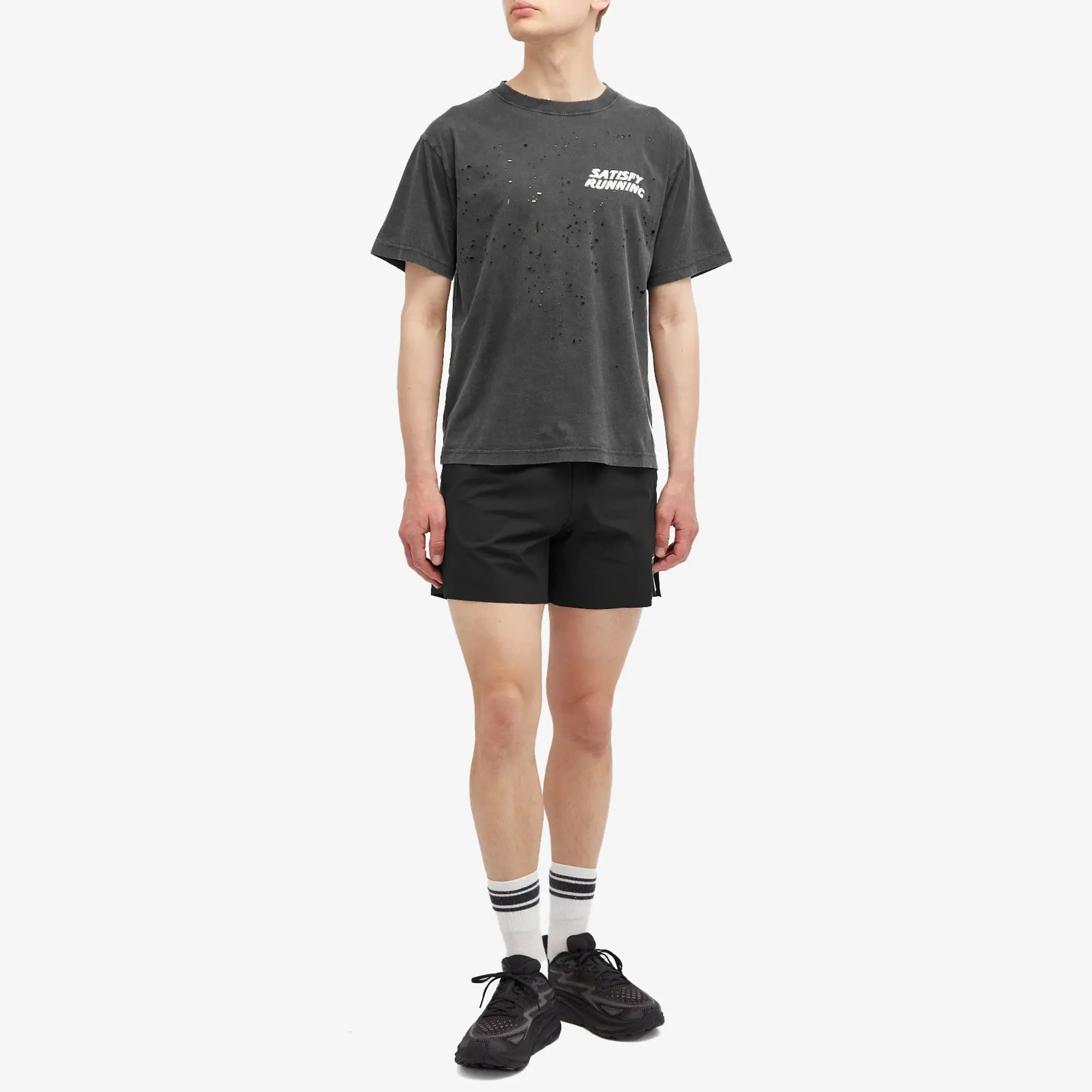 Satisfy Mothtech T-Shirt - Aged Mosstone