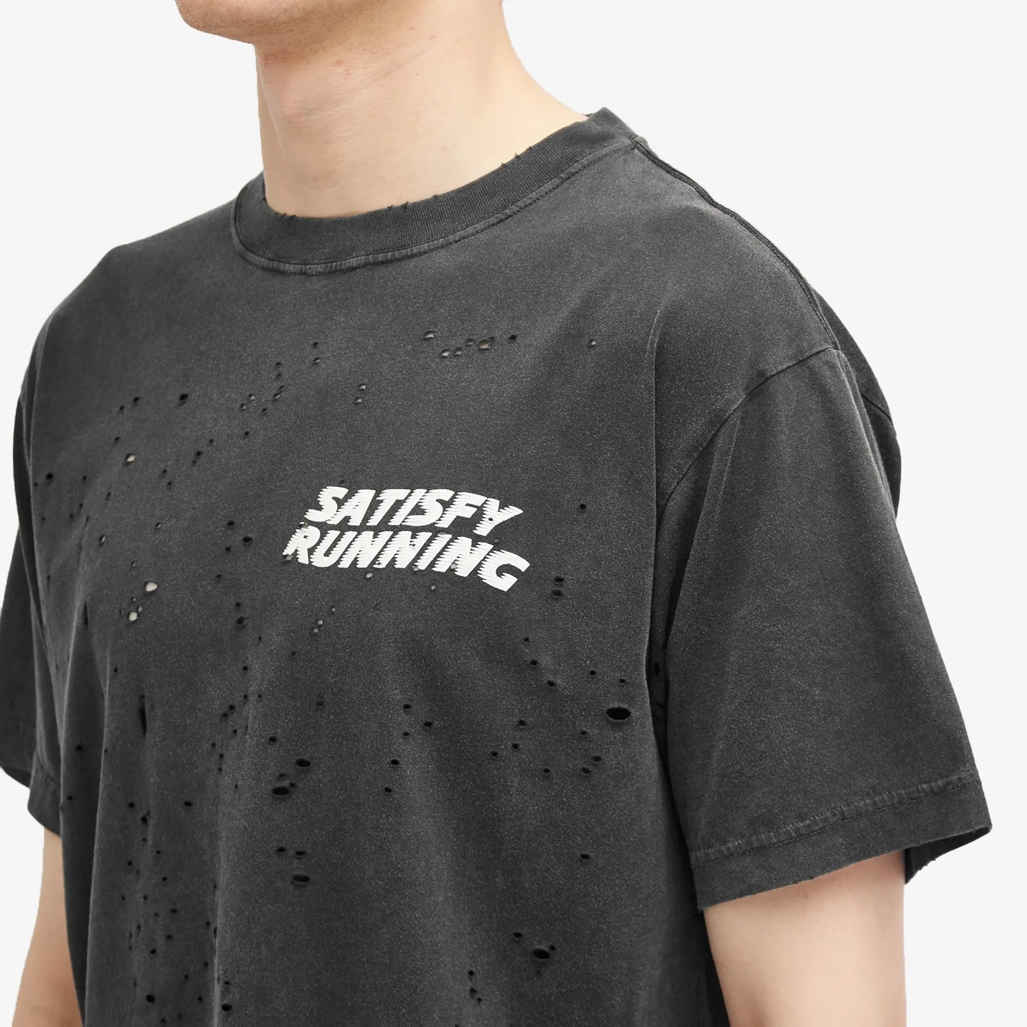 Satisfy Mothtech T-Shirt - Aged Mosstone