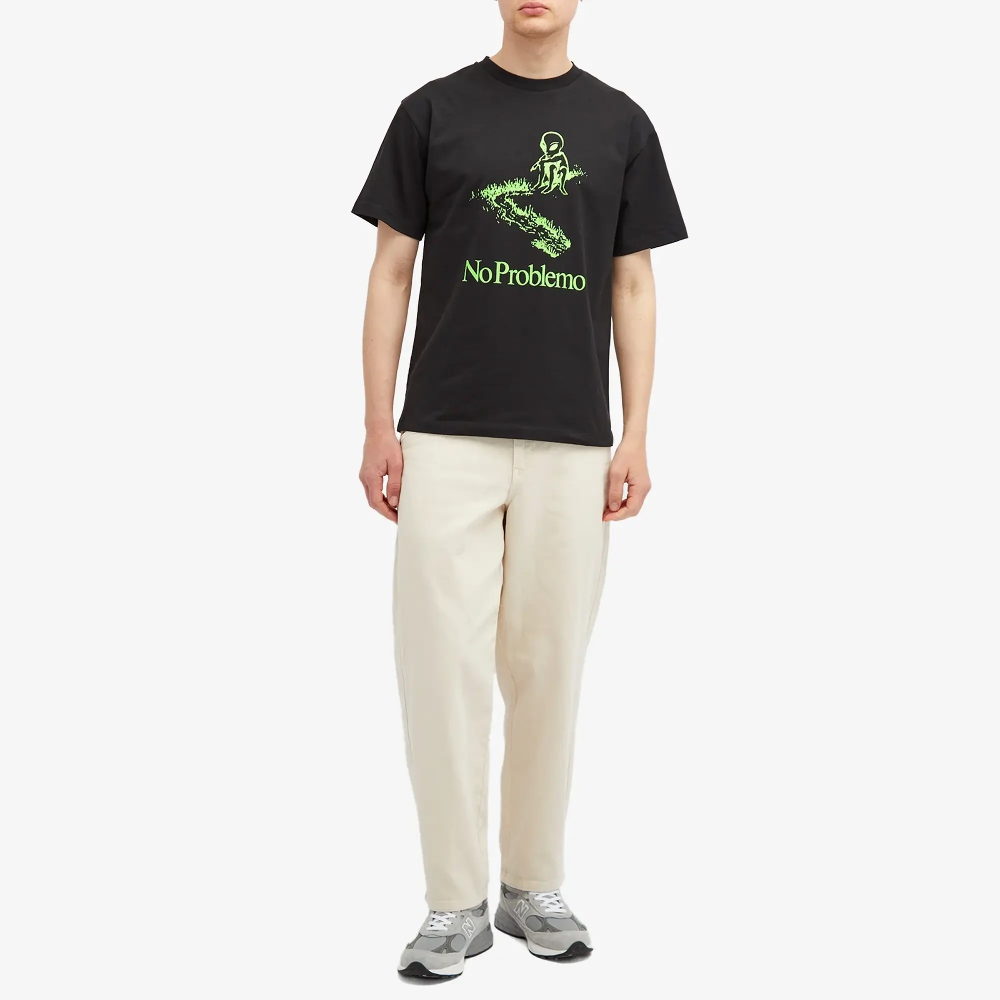 No Problemo Toboggan T-Shirt, Black