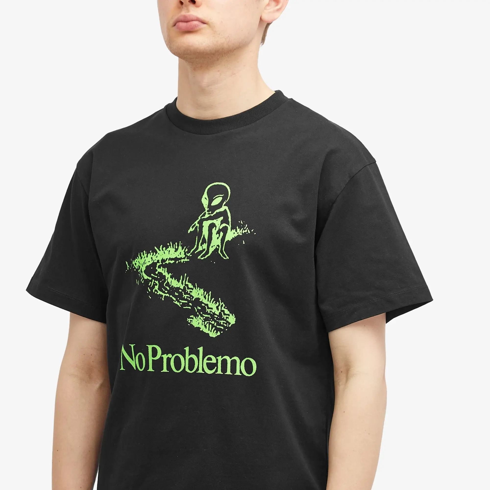 No Problemo Toboggan T-Shirt, Black