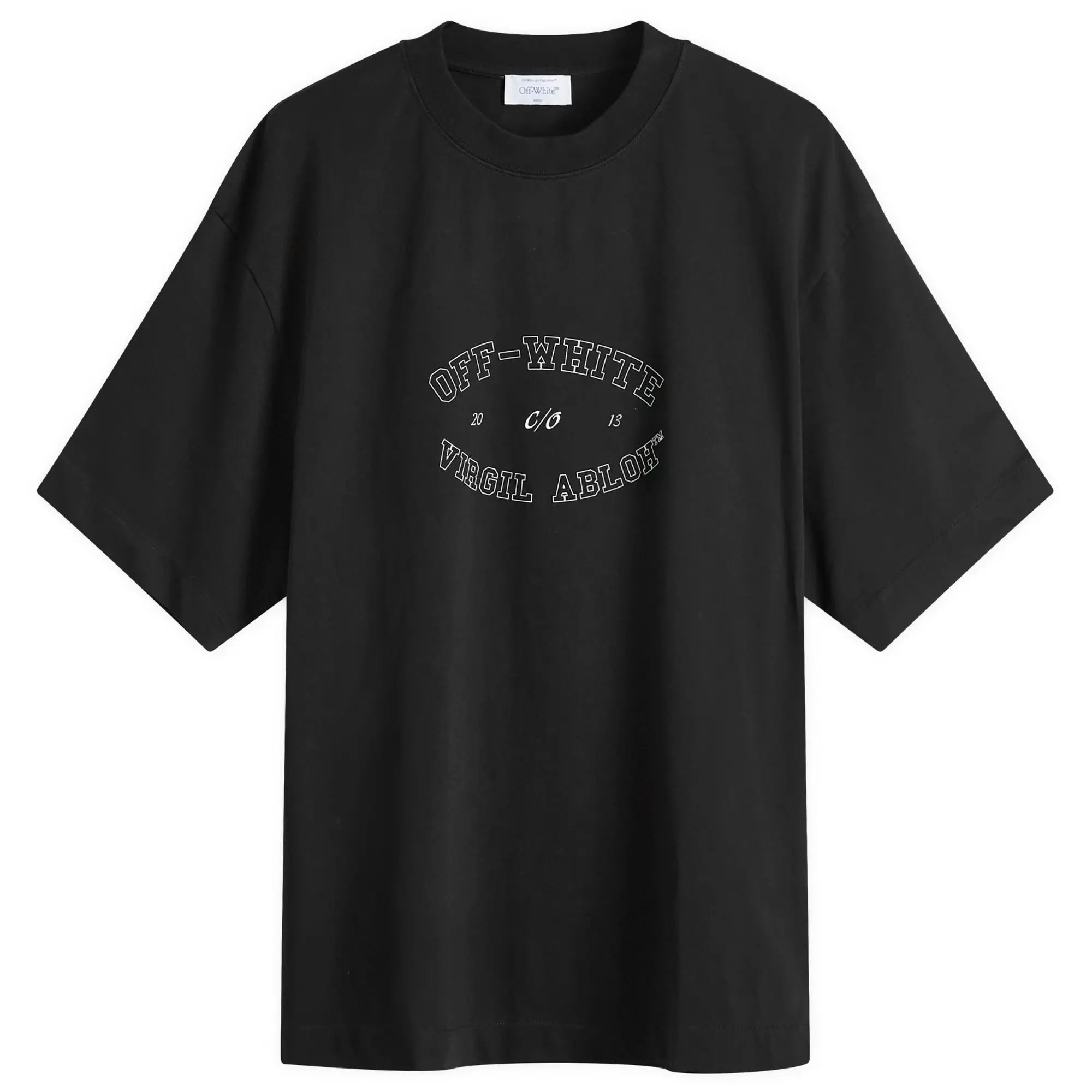 Off-White Men's College Skate T-Shirt Black