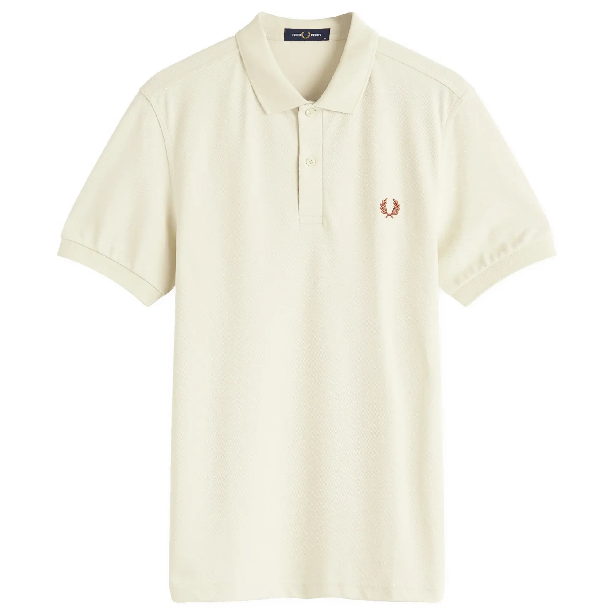 Fred Perry Polo Shirt In Light Beige-Neutral