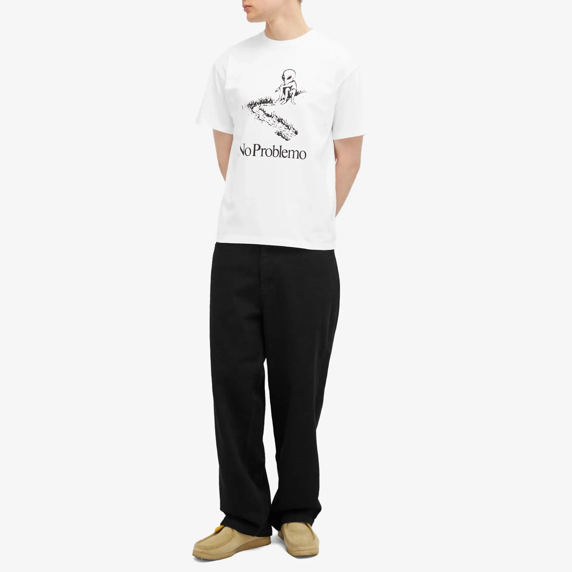 No Problemo Toboggan T-Shirt, White