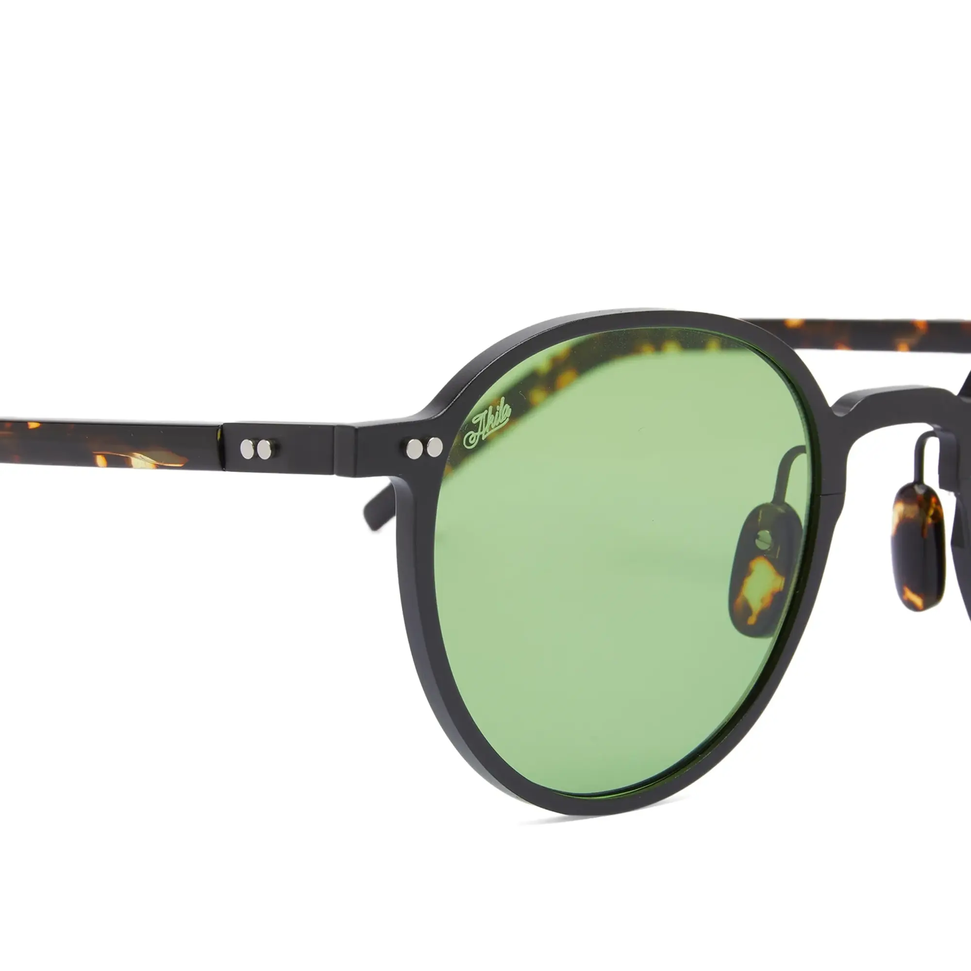 Akila Laguna Sunglasses Black/Green