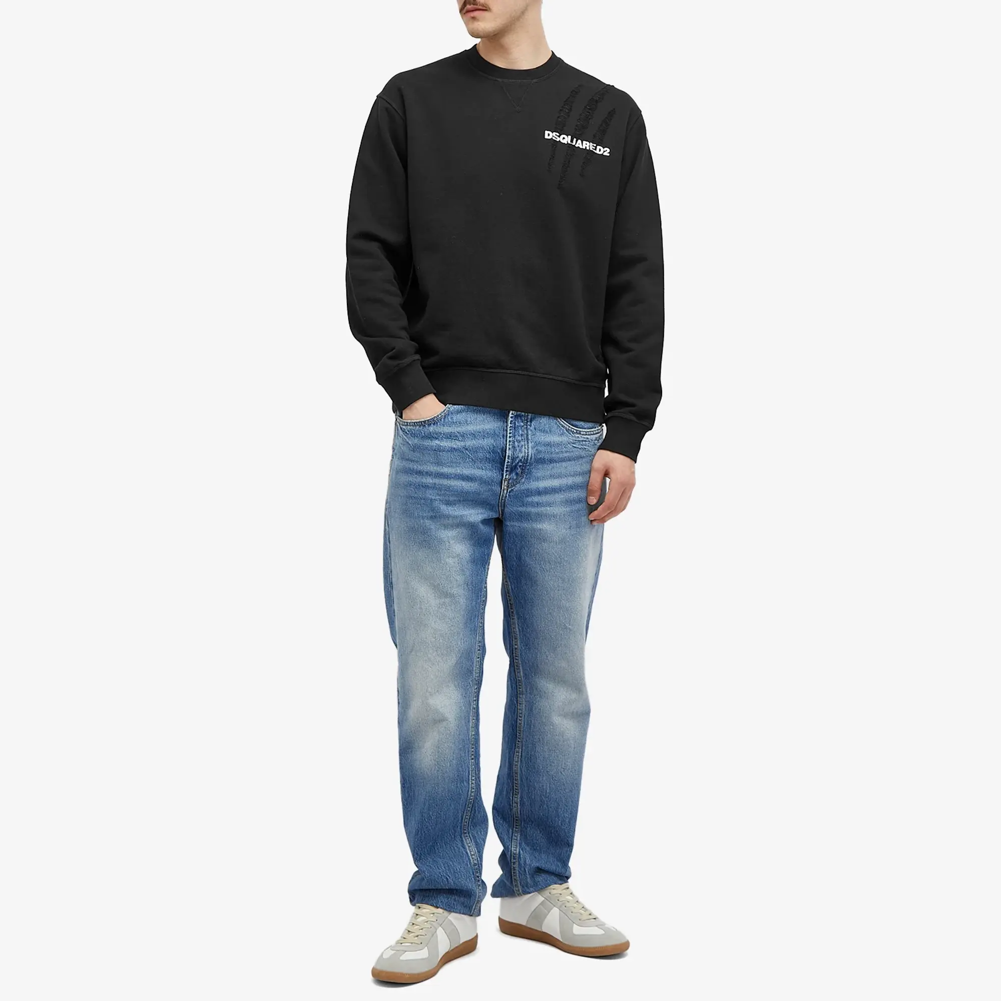 Dsquared2 Men's DSQ2 Logo Sweatshirt Black
