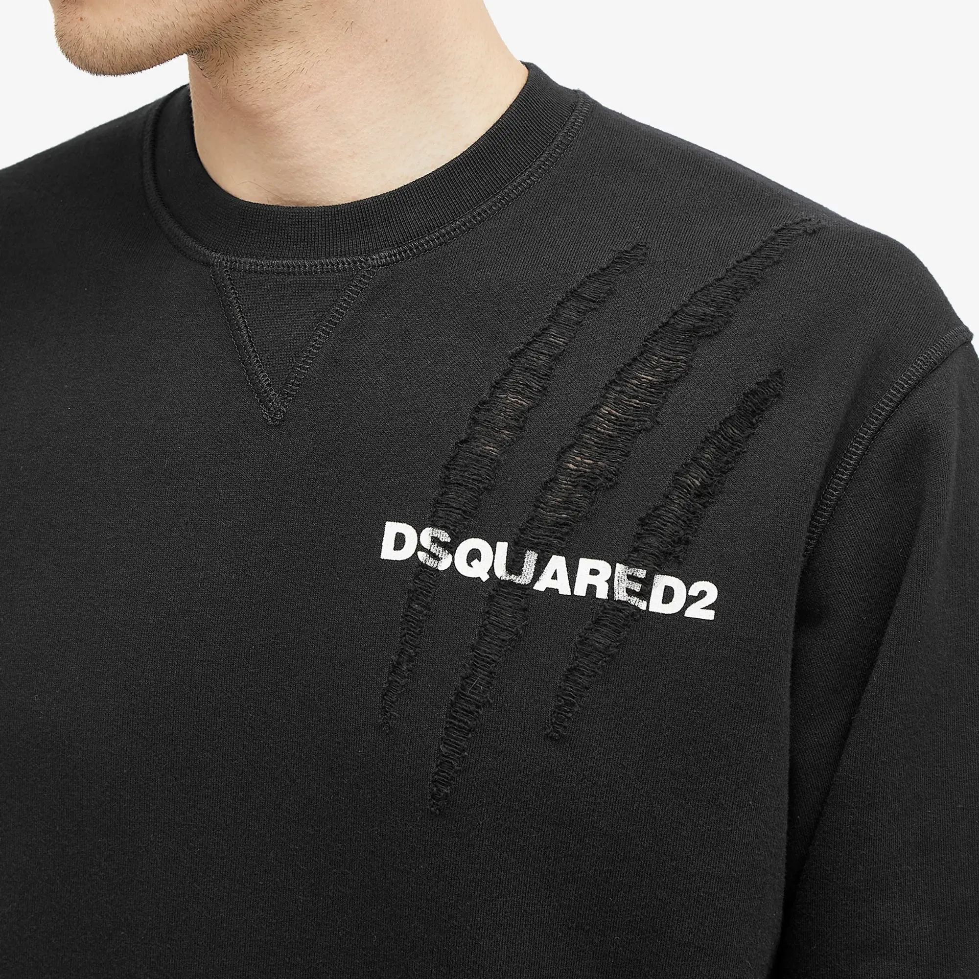 Dsquared2 Men's DSQ2 Logo Sweatshirt Black