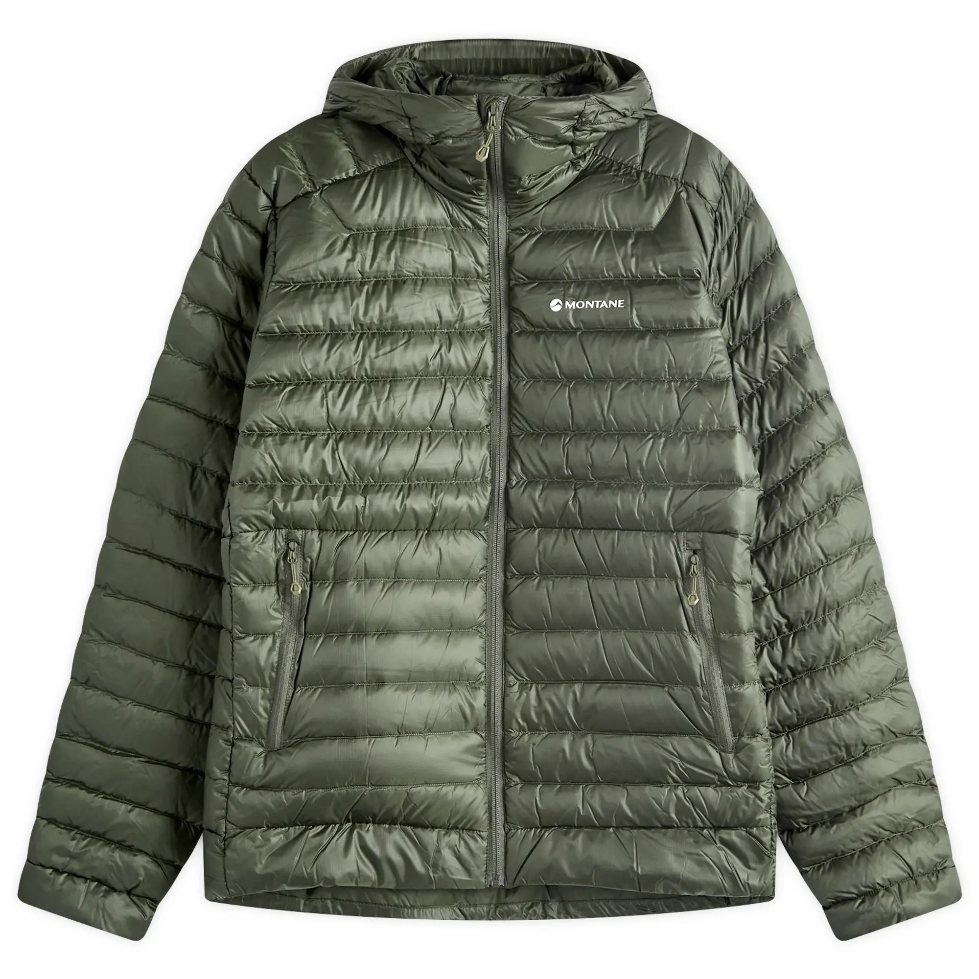 Montane Men's Anti-Freeze Hooded Down Jacket Oak Green