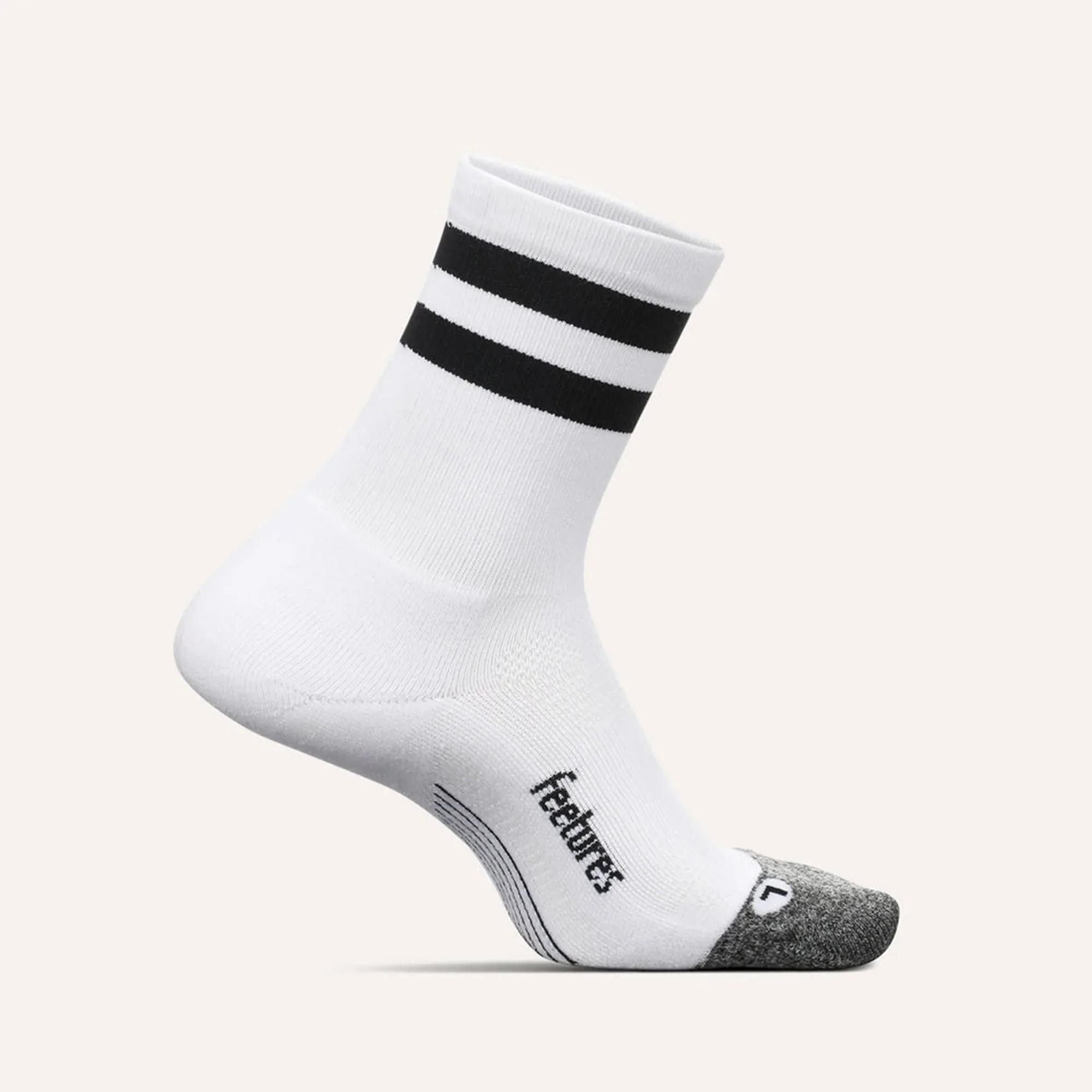 Feetures Elite Light Cushion Mini Crew Running Socks