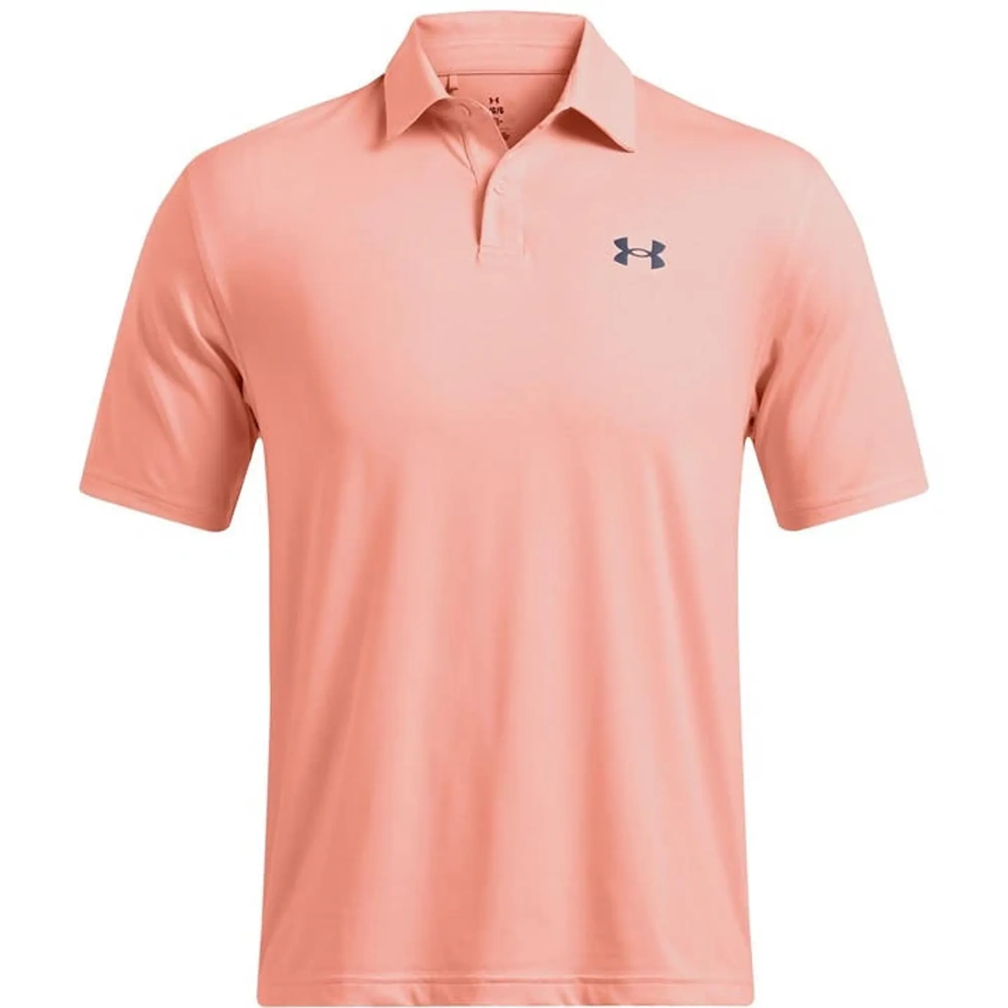Under Armour  Tee To Green Men's Polo Flare Orange / Midnight Navy XXL