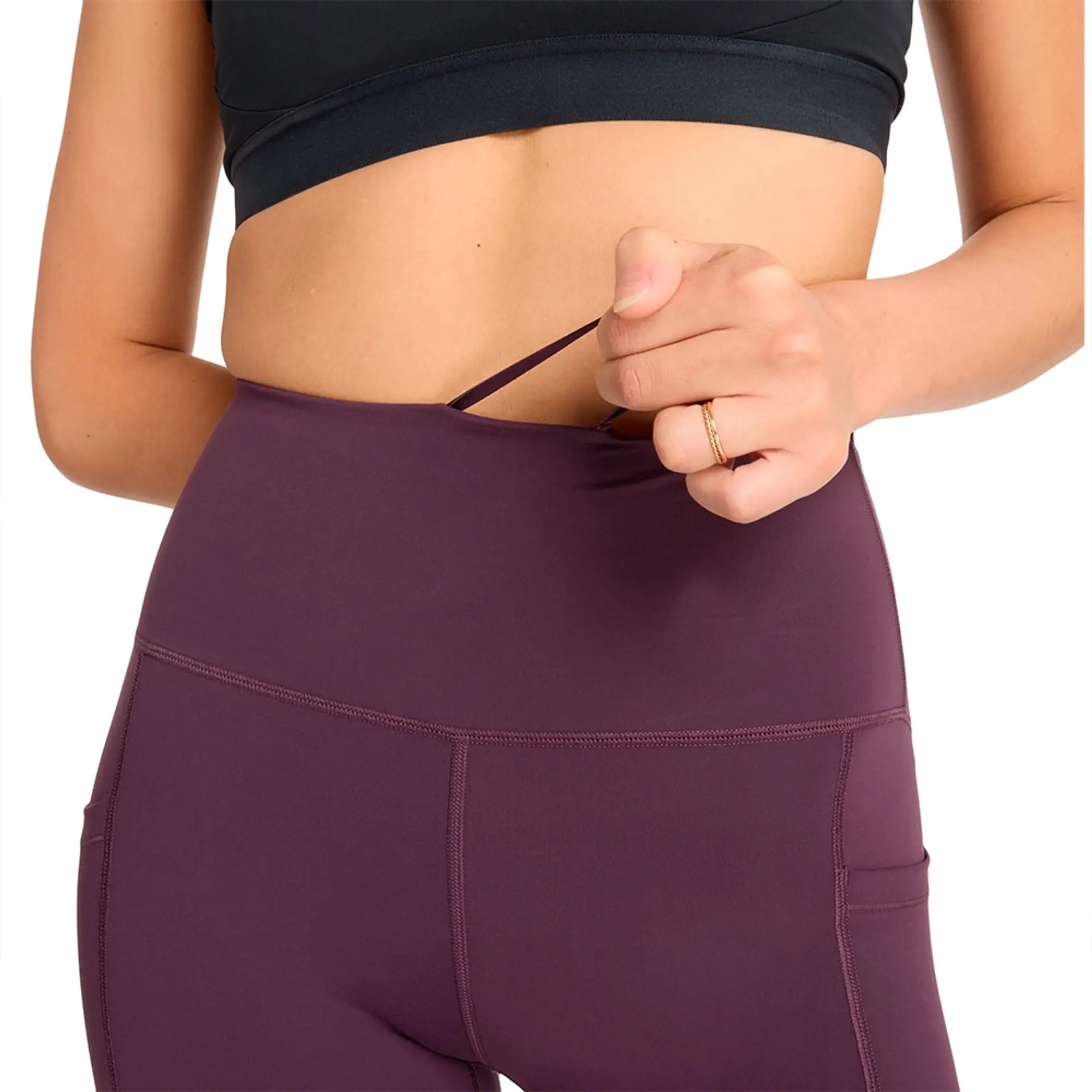 New Balance Sleek Pocket 27 High Waist Leggings