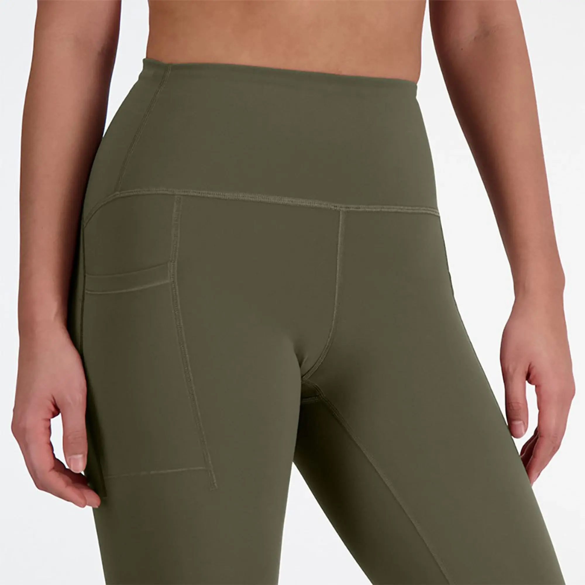 New Balance Sleek Pocket 27 High Waist Leggings