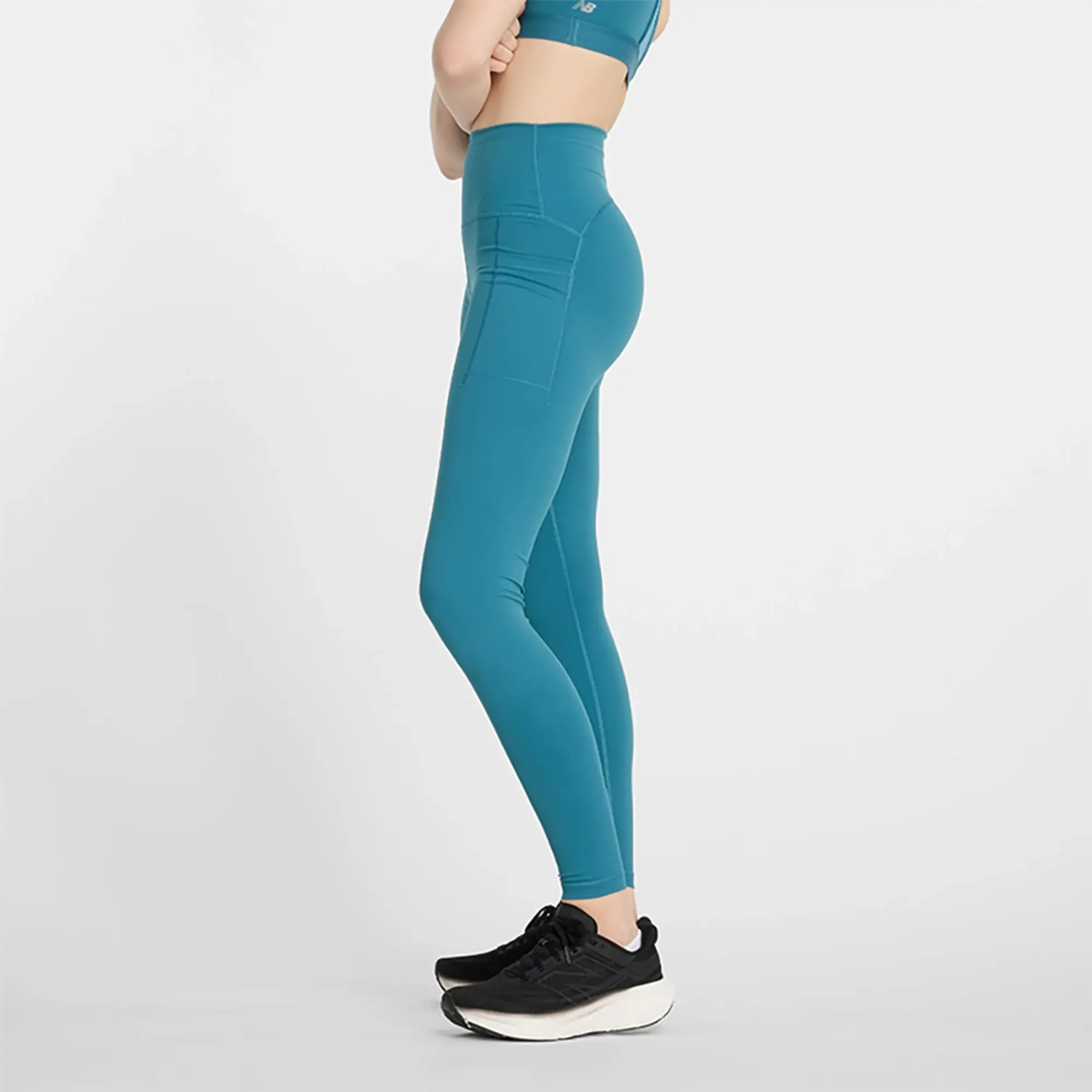 New Balance Sleek Pocket 27 High Waist Leggings