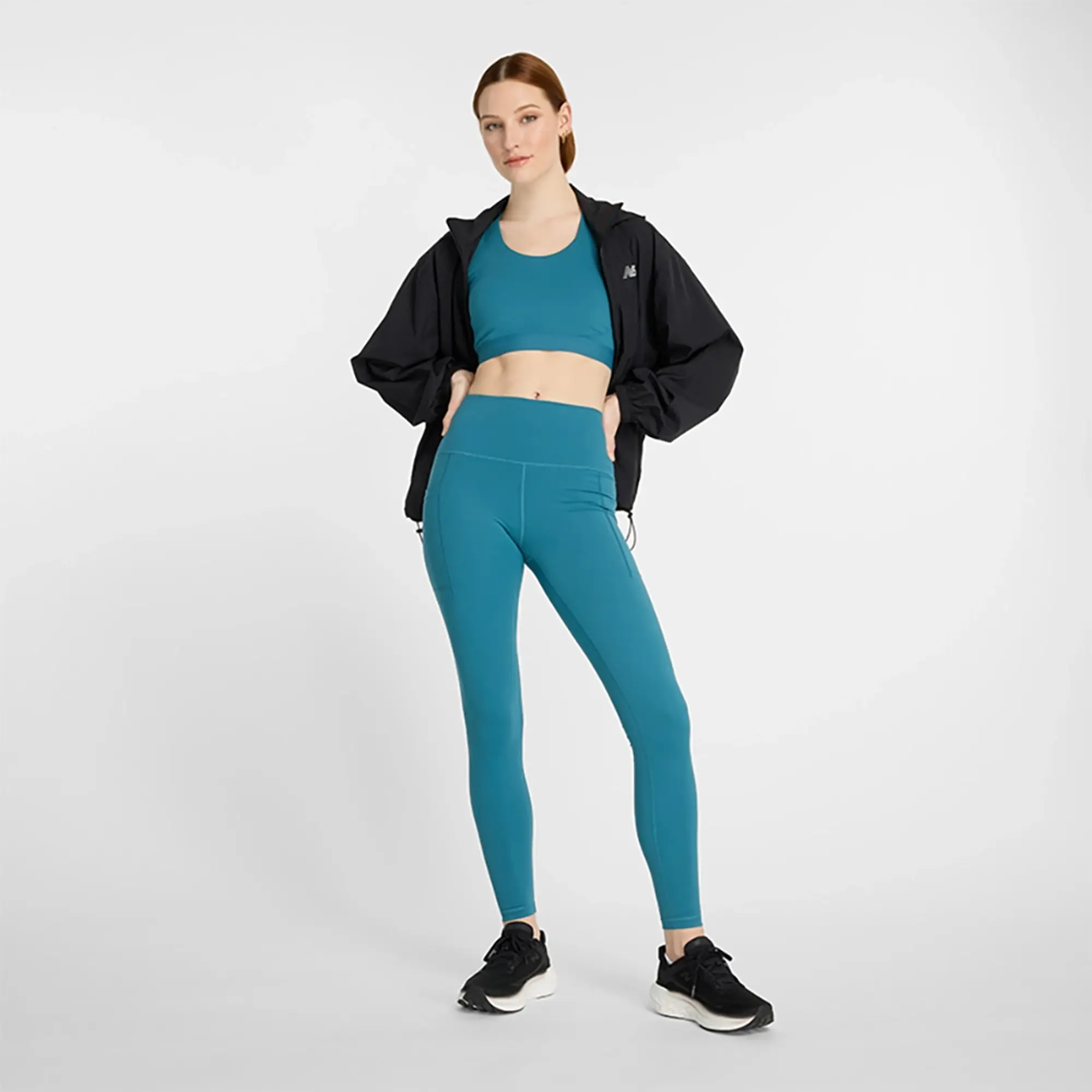 New Balance Sleek Pocket 27 High Waist Leggings