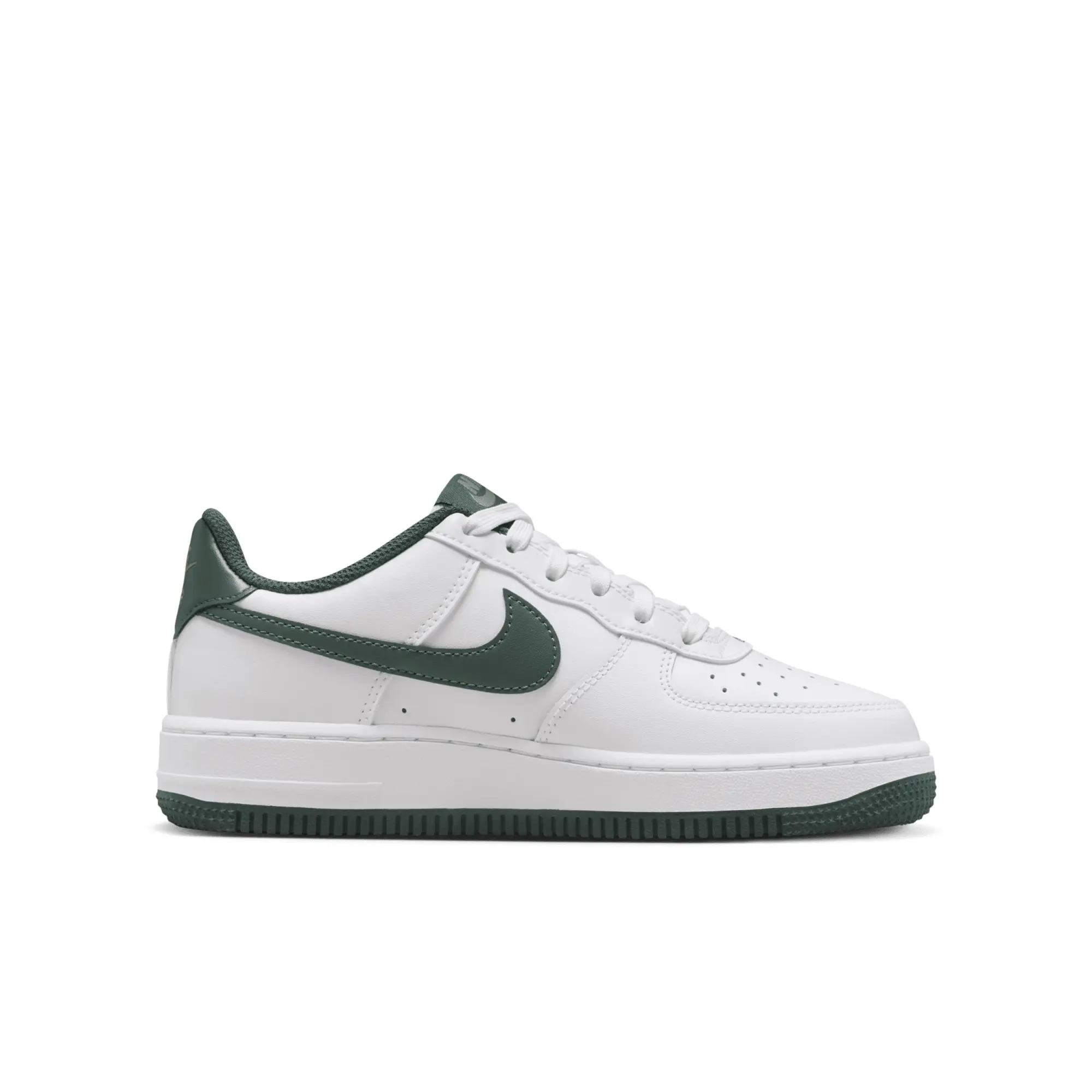 Nike Junior Air Force 1 Low Trainer - White - Size 5.5 - White