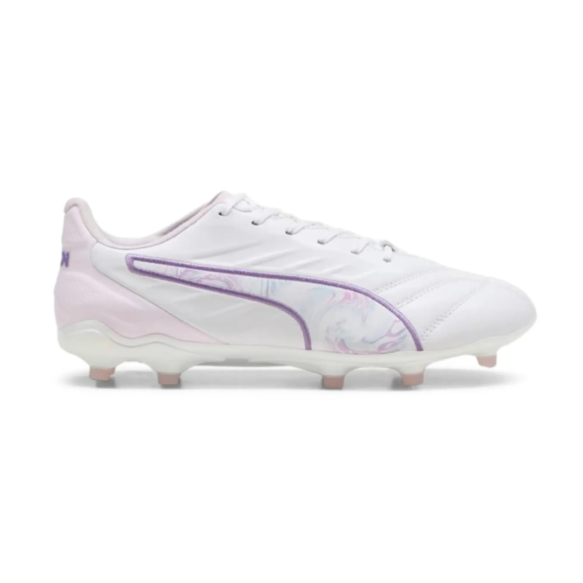 Puma King Pro Brilliance Women's Firm Ground Football Boots - White