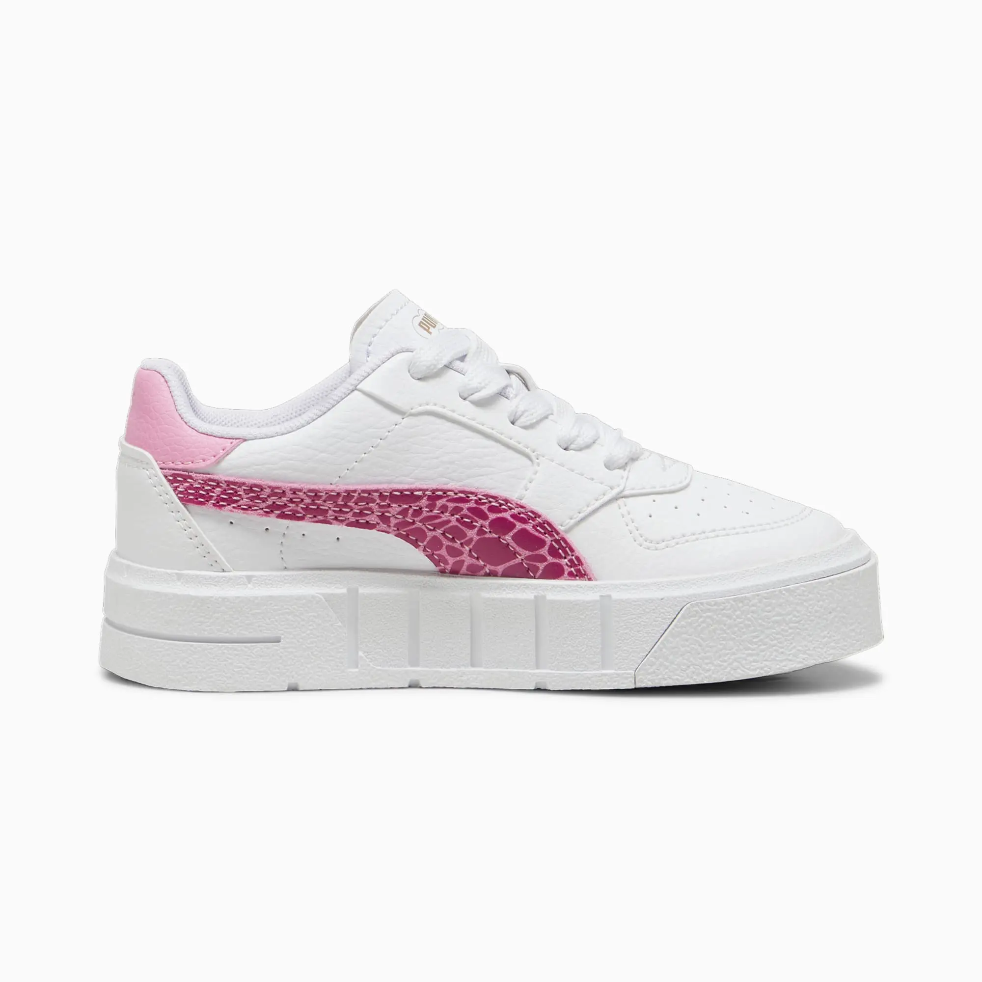 Puma Girls Cali Court Animal Sneakers - White