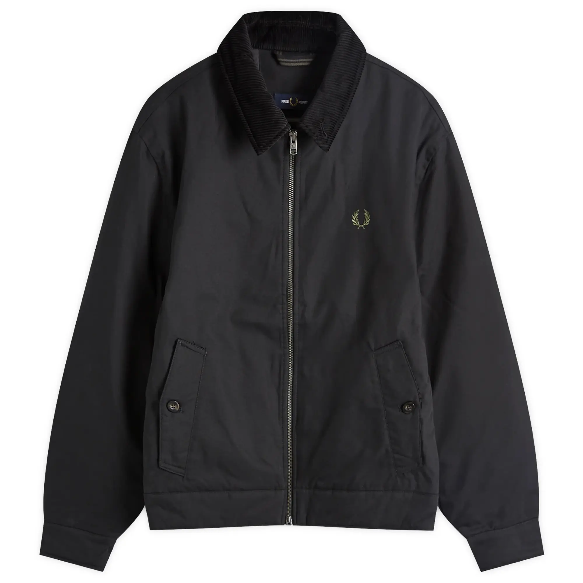 Fred Perry Men's Caban Jacket Black