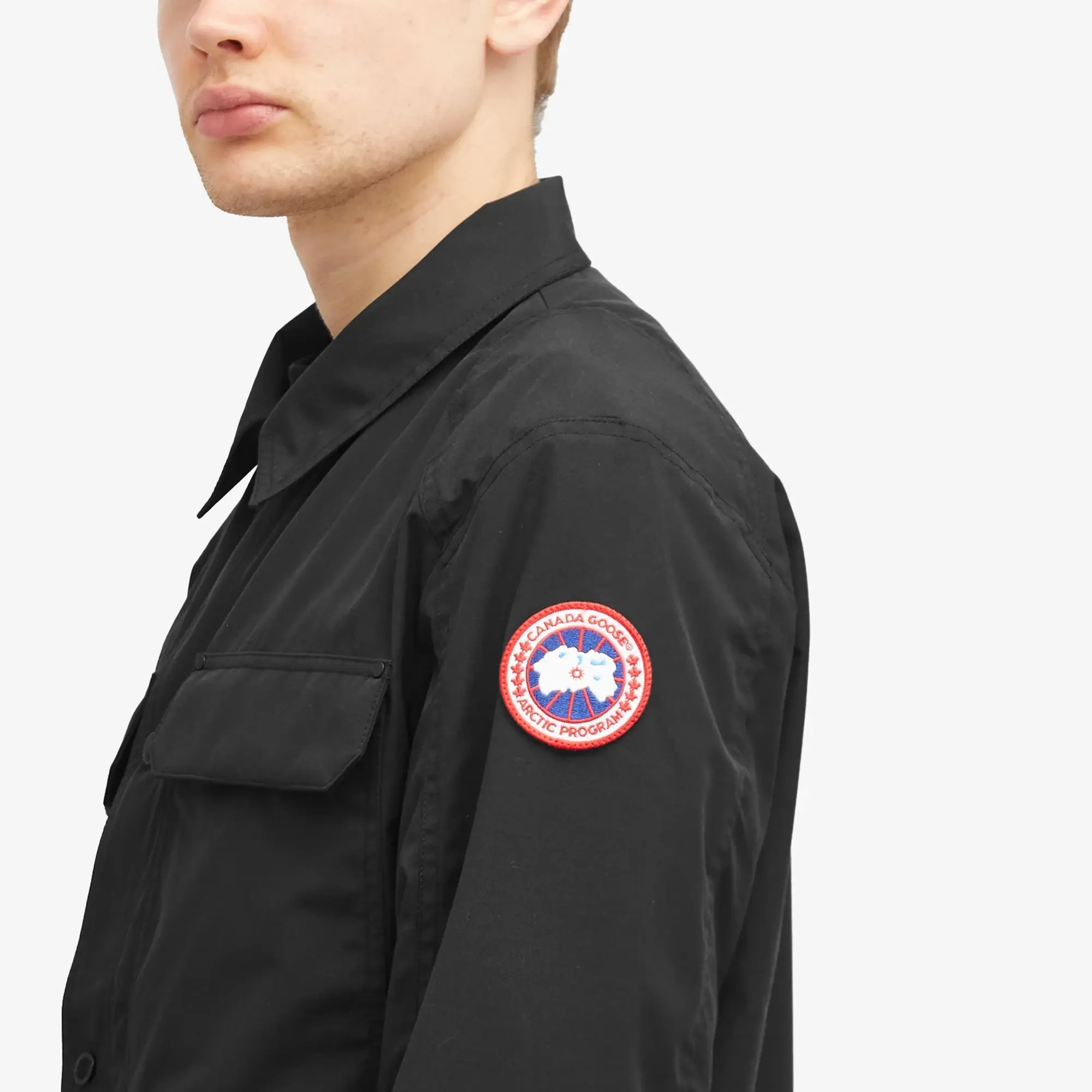 Canada Goose Men's Burnaby Chore Jacket Black