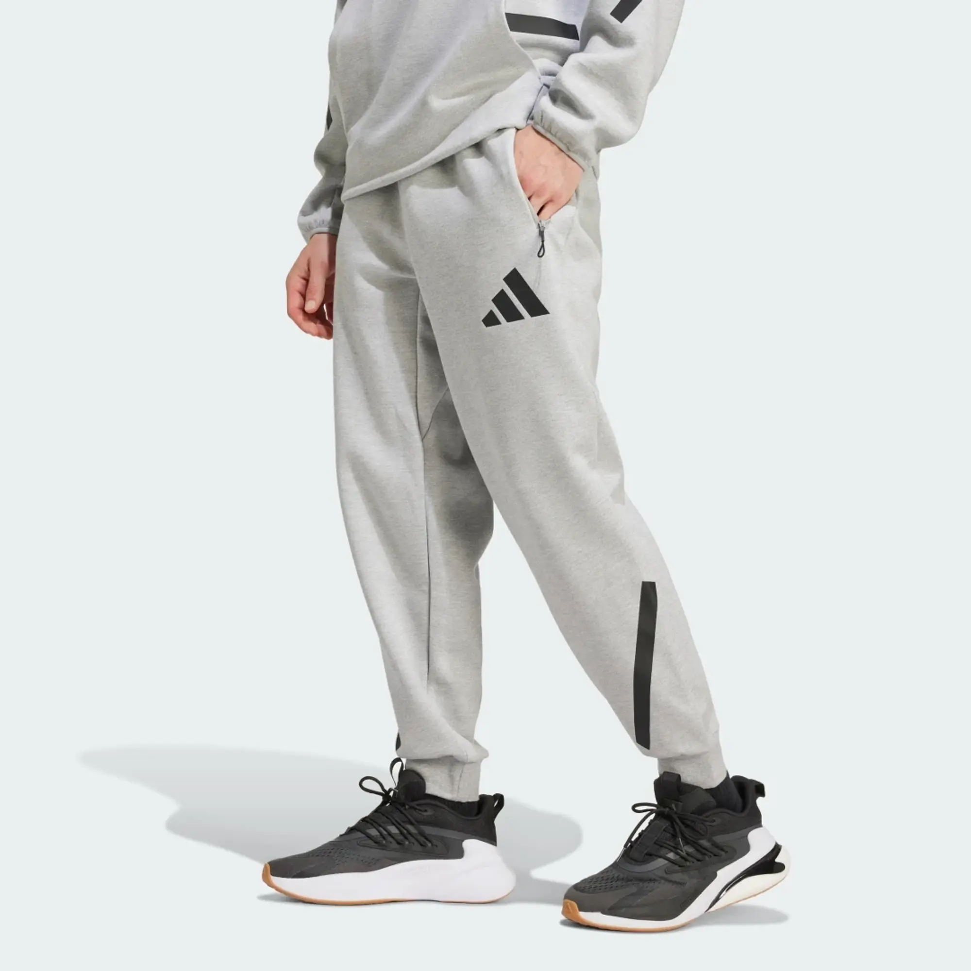 adidas ZNE Pant - Grey - Size L - Grey