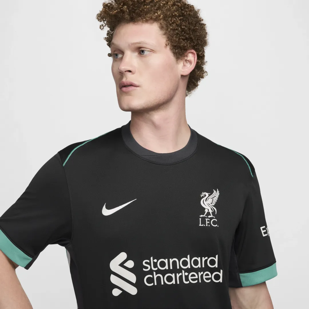 ウェア  Liverpool FC AwayJersey Authentic Nike Liverpool Mens SS Away Shirt 2024/25 | FN8780-322 | FOOTY.COM