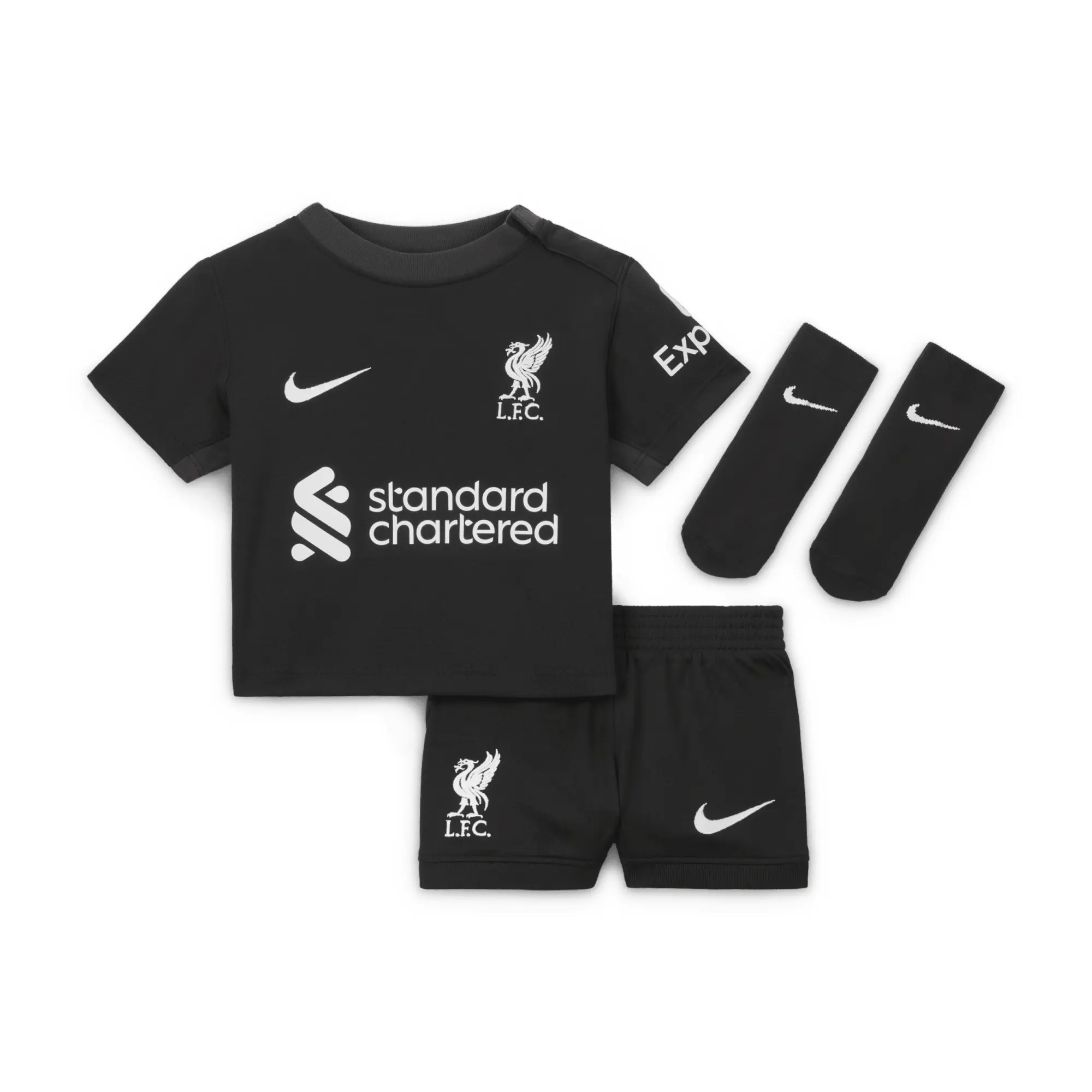 Nike Liverpool FC 2024/25 Away Kit Infant - Night Forest