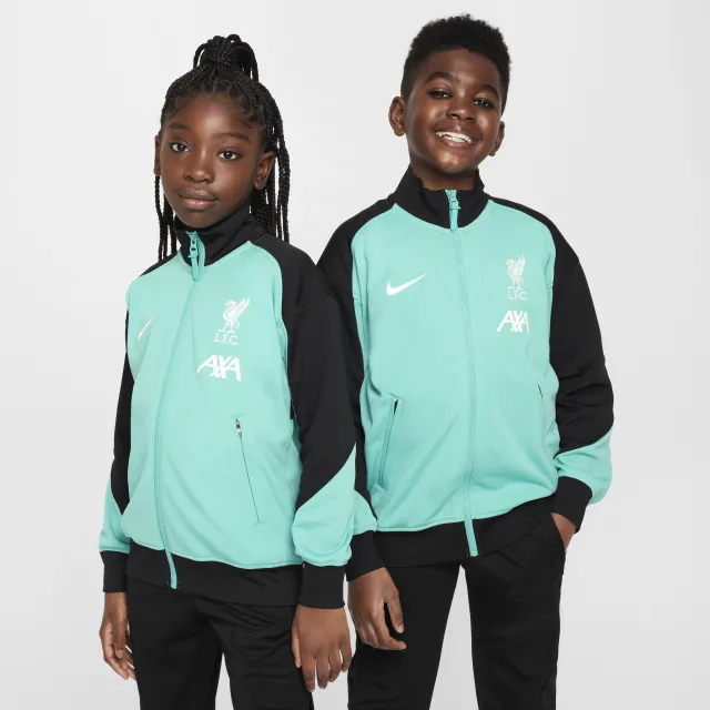 Liverpool Nike Anthem Jacket Teal Kids FQ0004-393