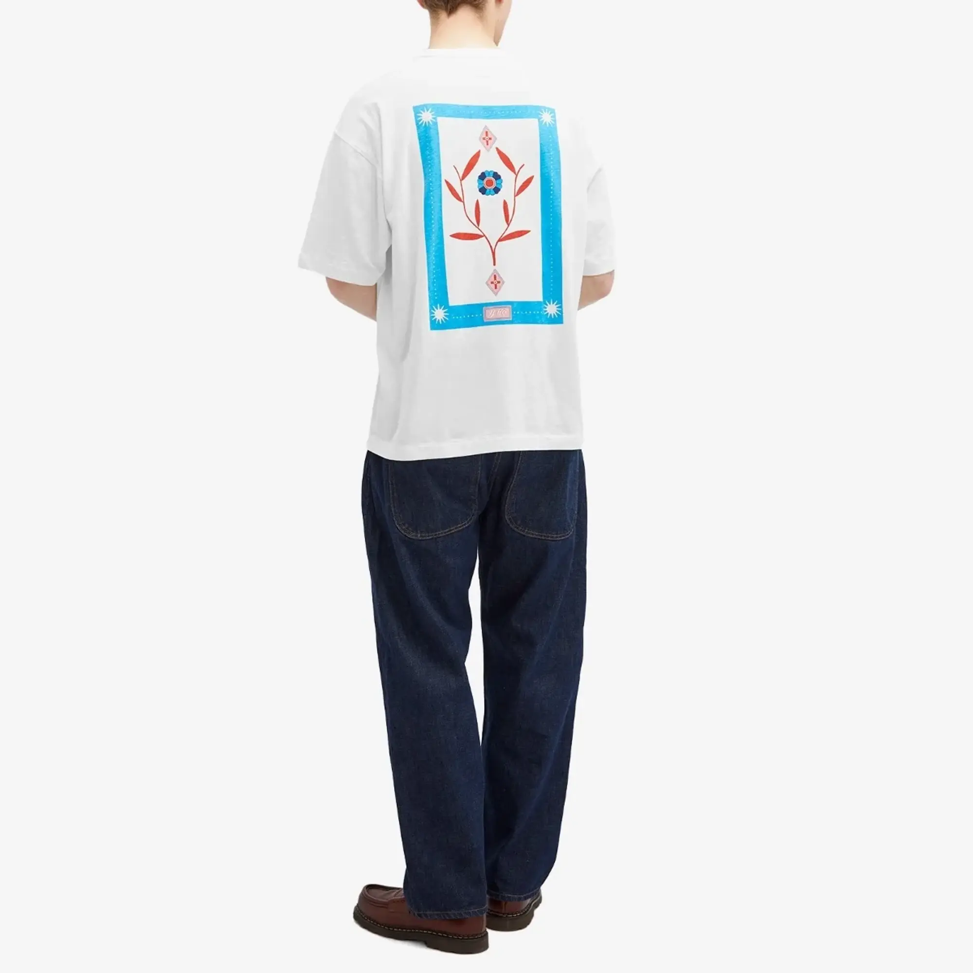 YMC Men's Triple Nudie T-Shirt White