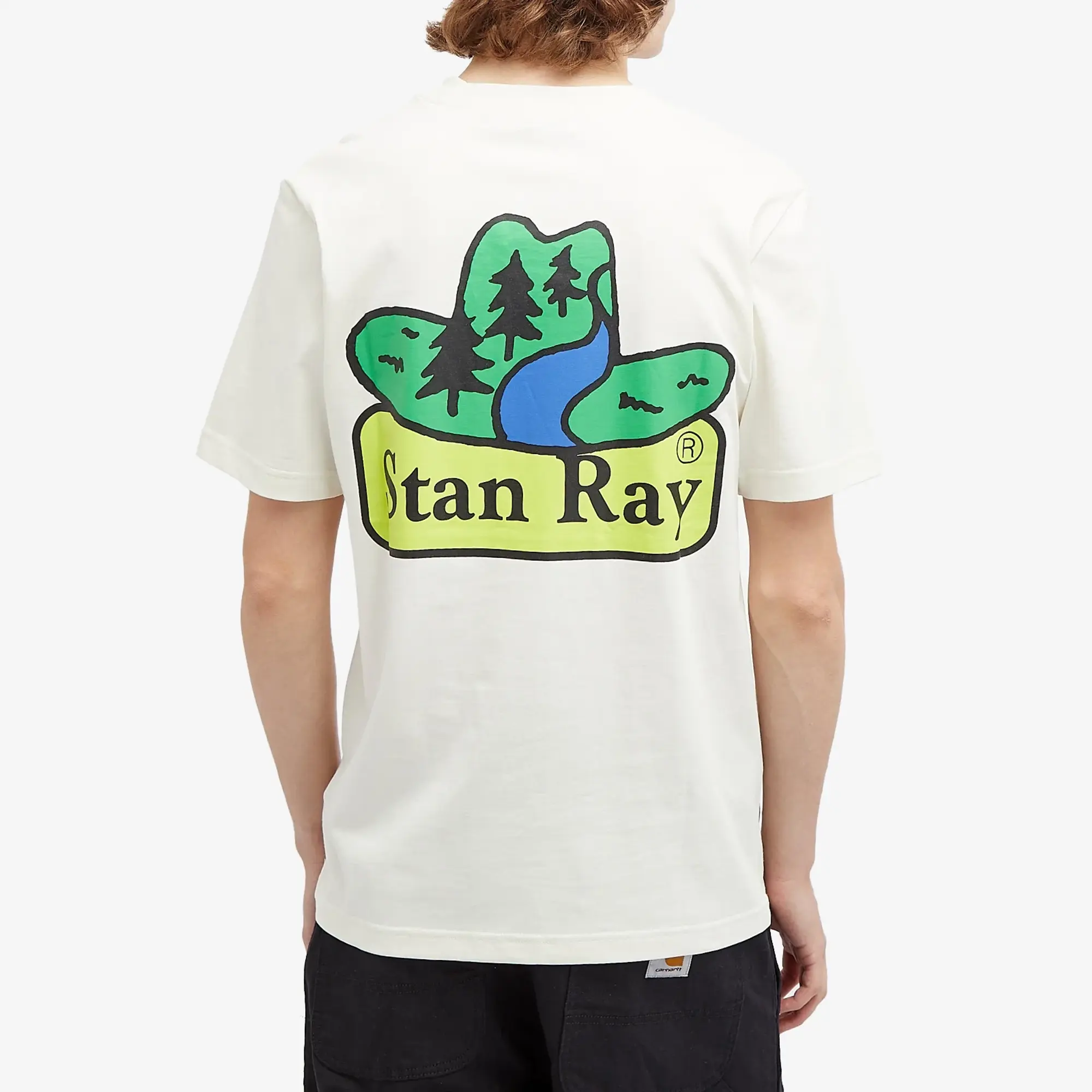 Stan Ray Tejas Stack T-Shirt, Ecru
